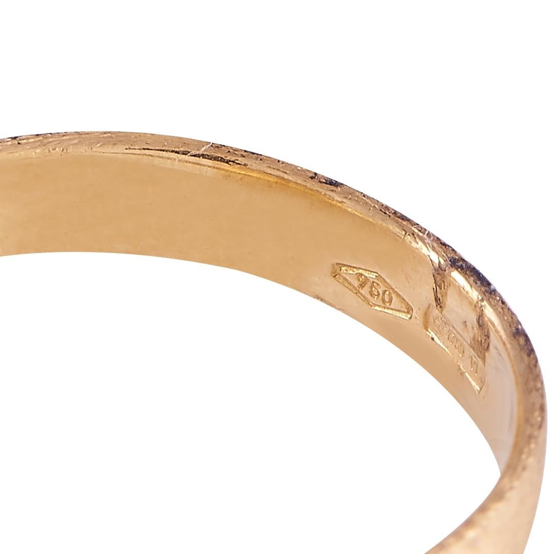 Women's Nanis 18K Yellow Gold 2.00 Ct Sapphire Ring
