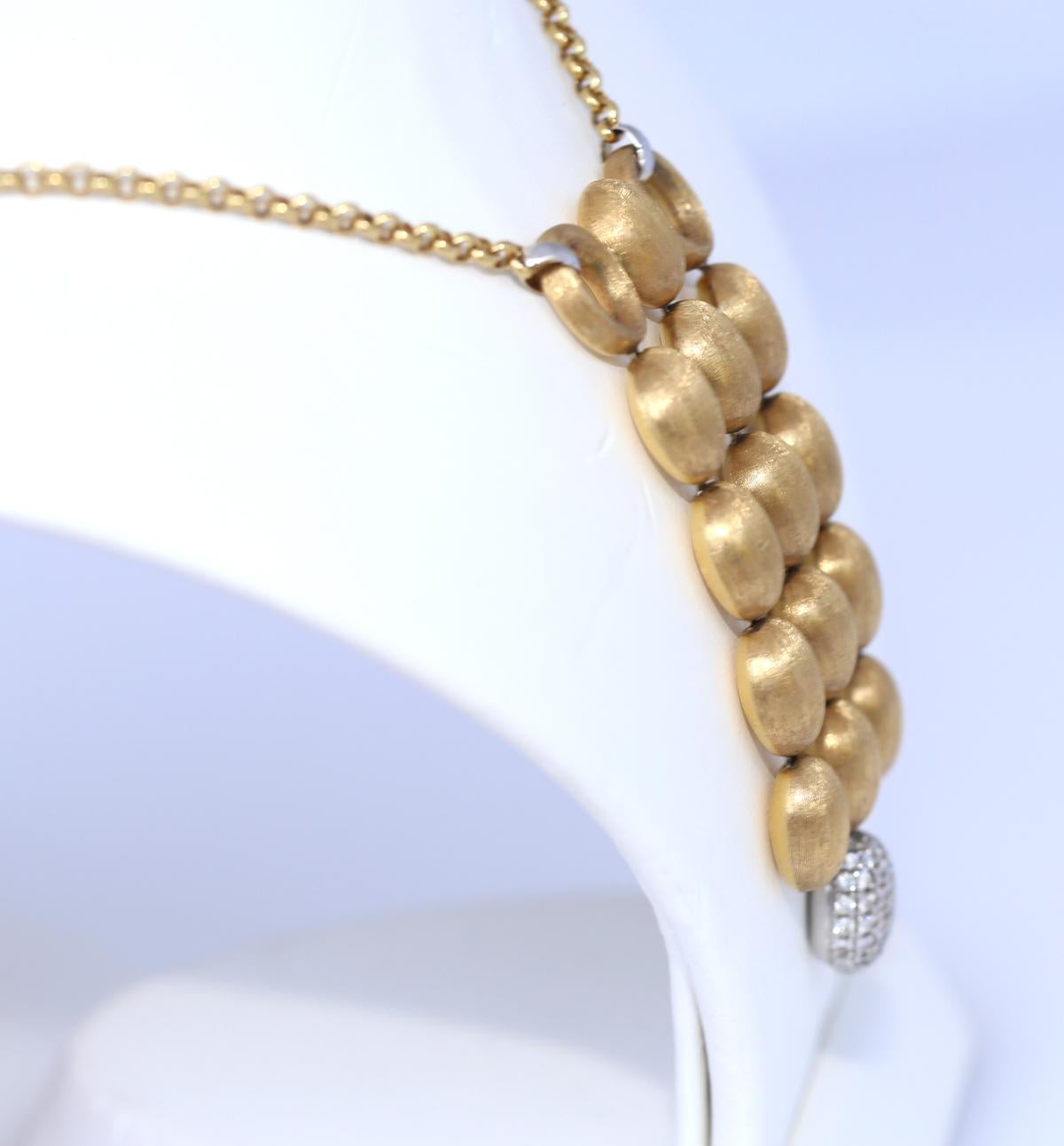 Women's Nanis Dancing in the Rain 18K Gold Signed Pendant, 2000