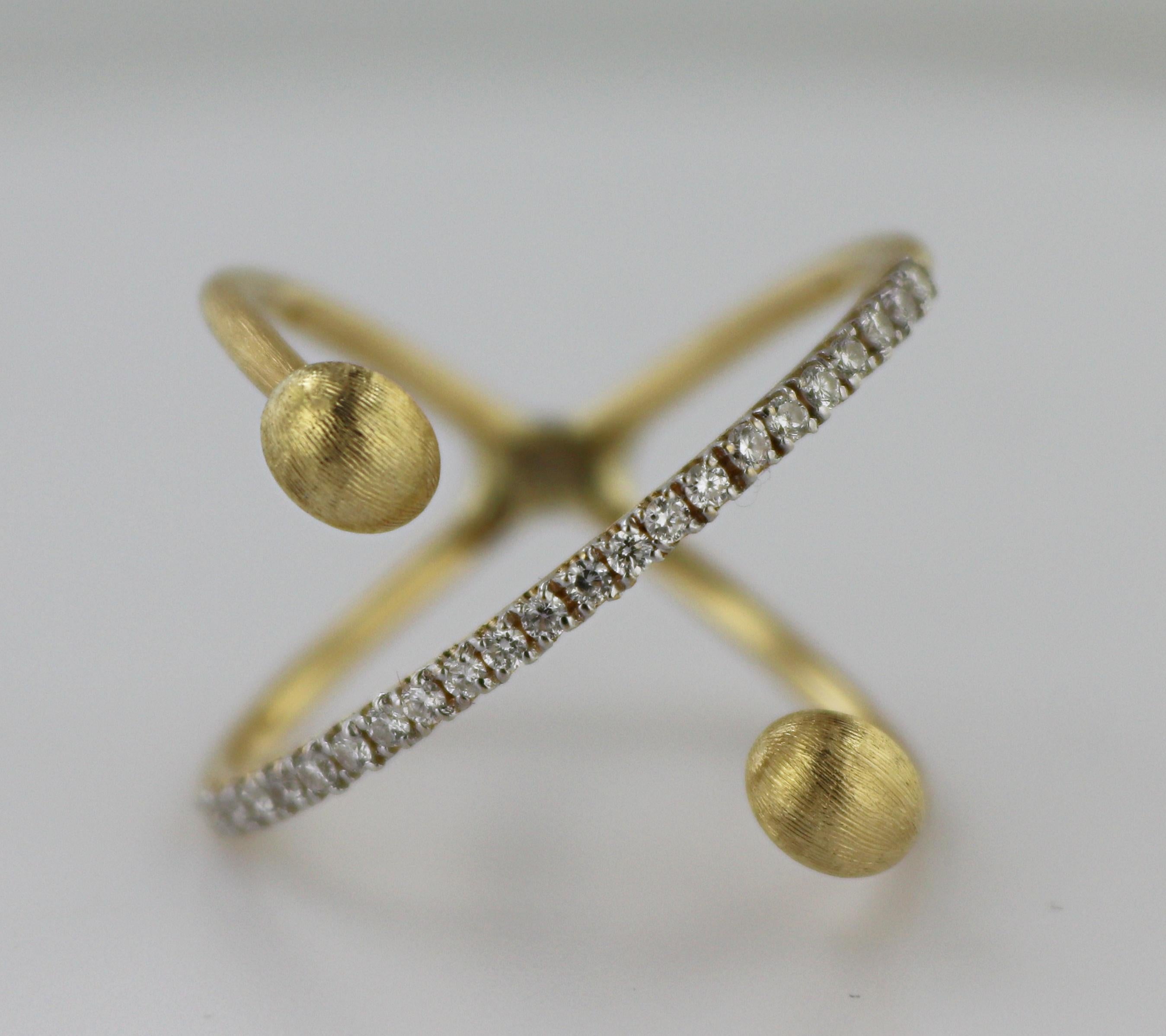 Mit einer Reihe von (22) Diamanten im Vollschliff (0,17 ct. tw., VS, G-H), eingefasst in eine 