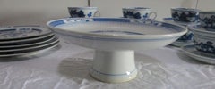 Nanking Blue and White Porcelain Vintage 23 Piece Tea and Meal Service