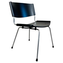 Nanna And Jorgen Ditzel Black Lacquered  ‘Badminton’ Chair
