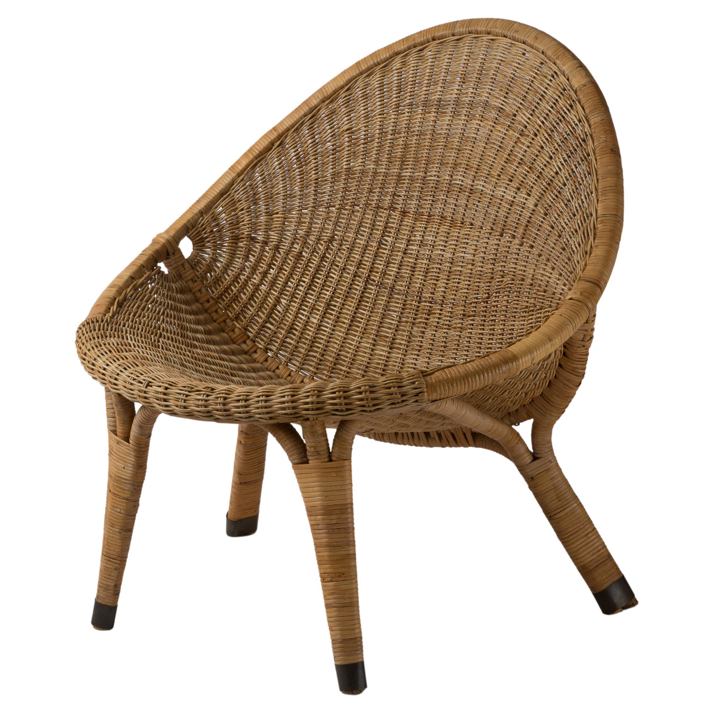 Nanna Ditzel Armchair, Variant of Rana