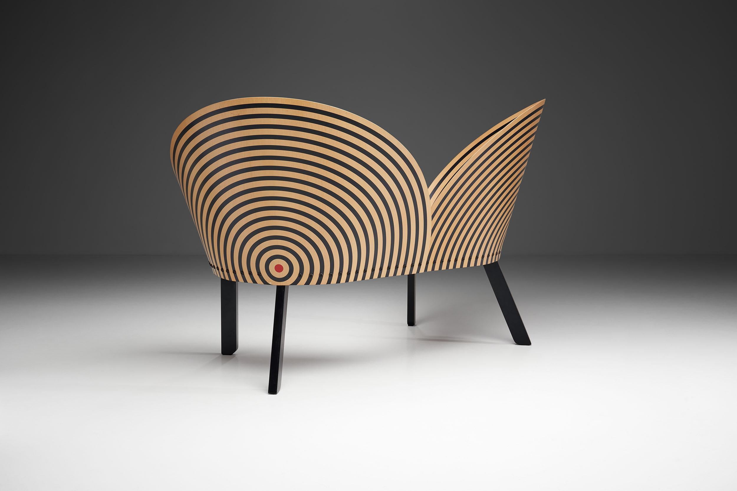 Nanna Ditzel “Bench for Two” with Table for Fredericia Stolefabrik, Denmark 2