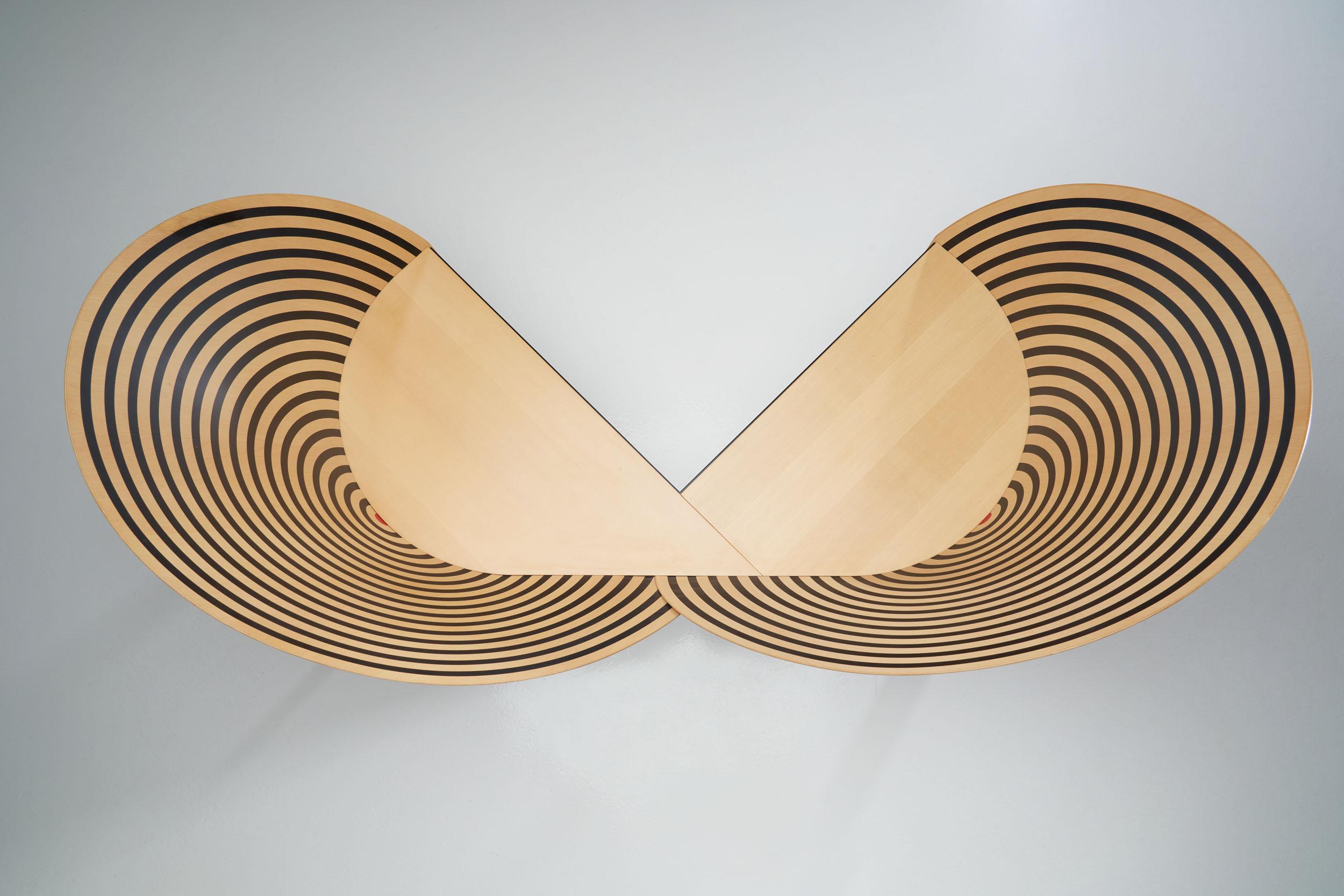 Nanna Ditzel “Bench for Two” with Table for Fredericia Stolefabrik, Denmark 5