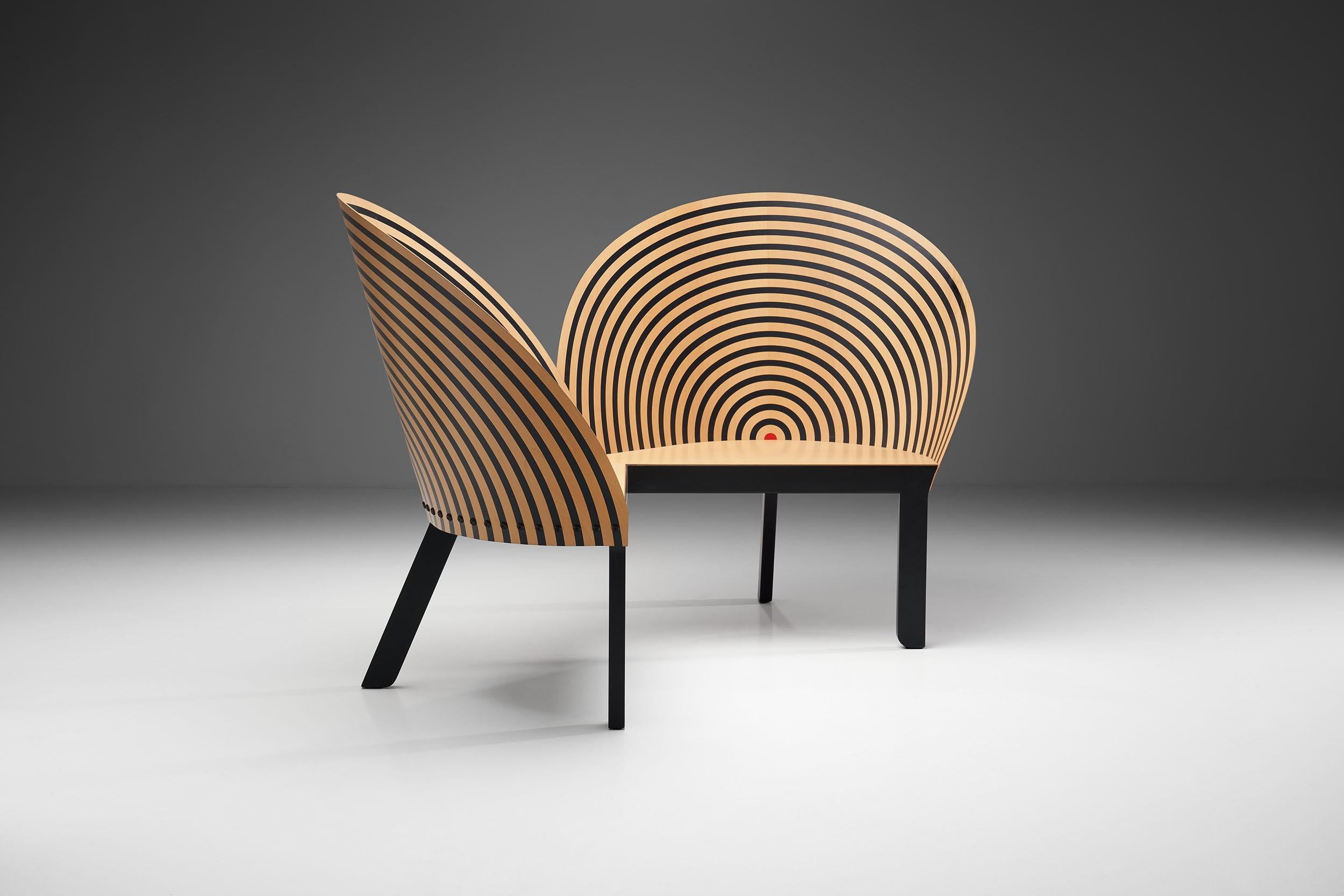 Nanna Ditzel “Bench for Two” with Table for Fredericia Stolefabrik, Denmark In Good Condition In Utrecht, NL