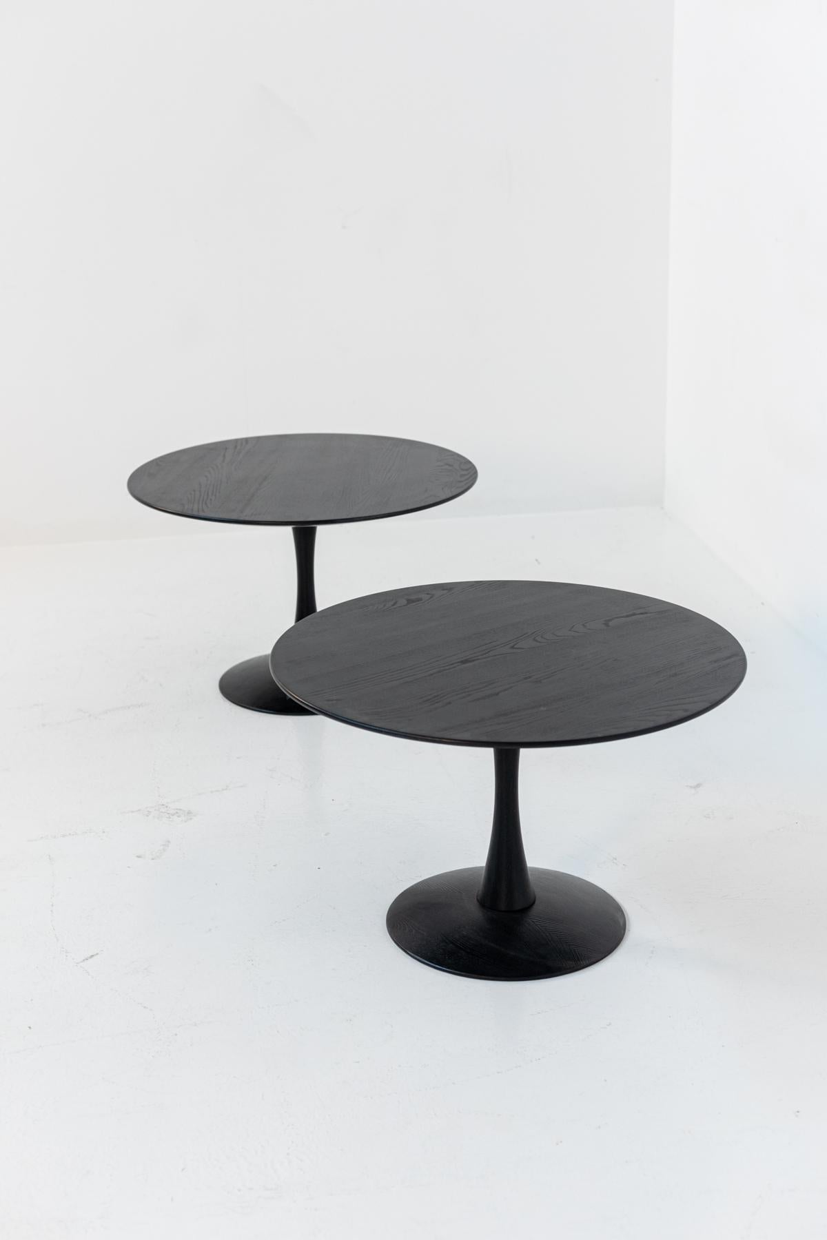 Table basse danoise noire Nanna Ditzel en vente 1