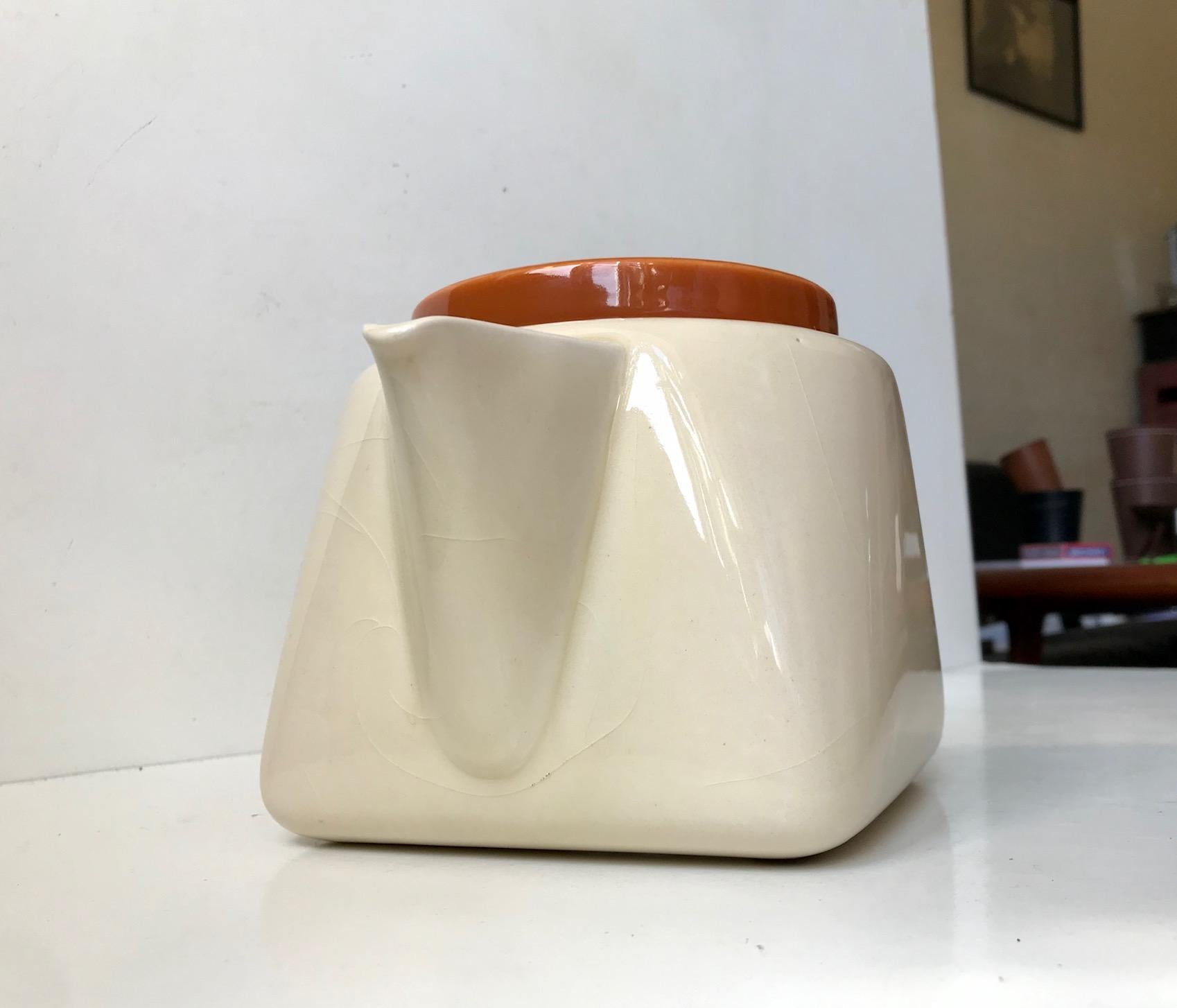 Nanna Ditzel Ceramic Tea Service for Søholm, 1970s For Sale 1