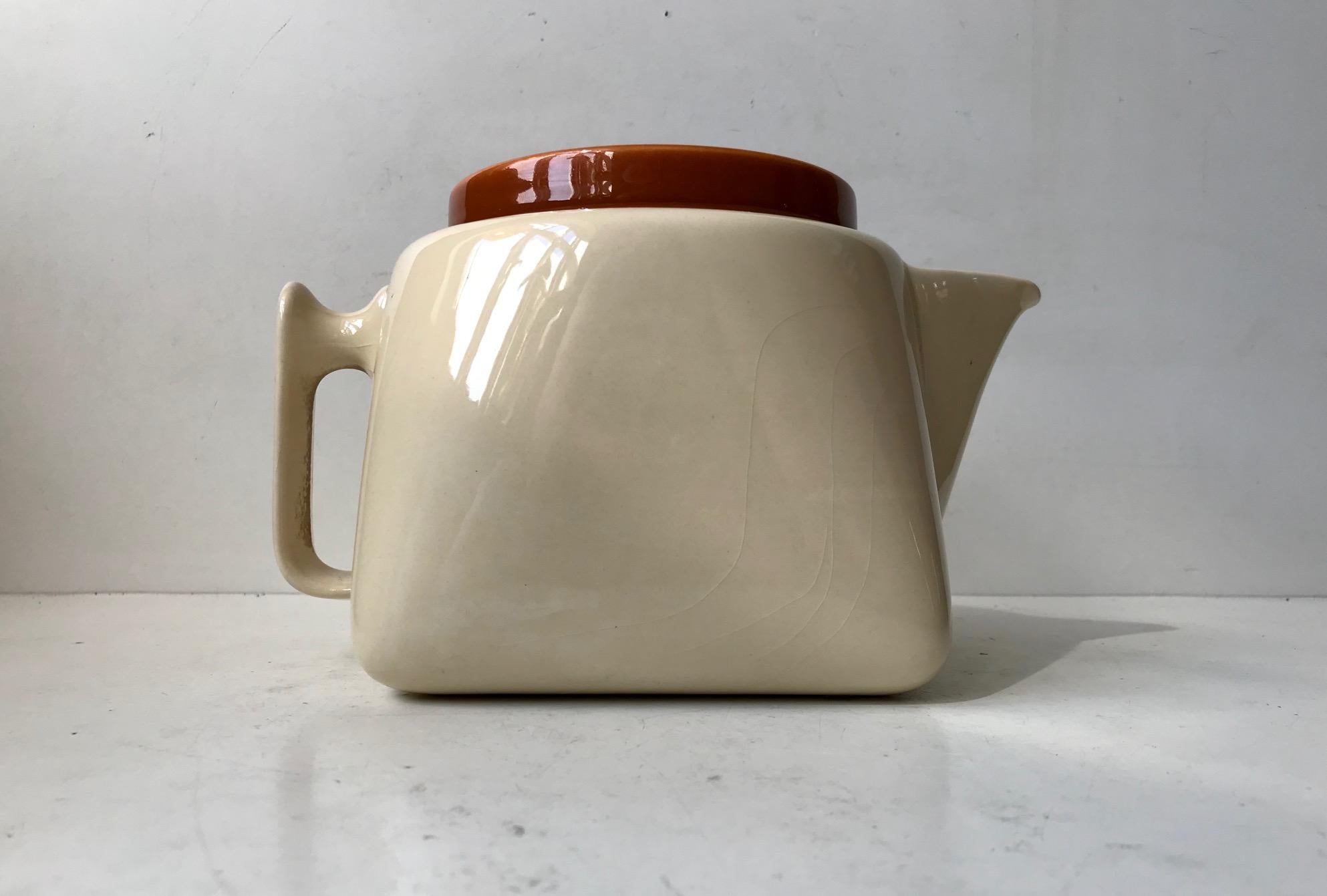 Nanna Ditzel Ceramic Tea Service for Søholm, 1970s For Sale 2