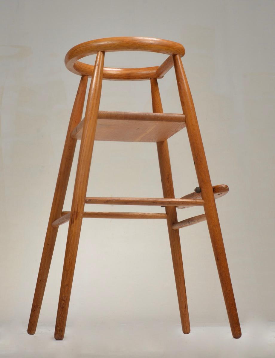 Nanna Ditzel Childs Hochstuhl Hocker im Angebot 3