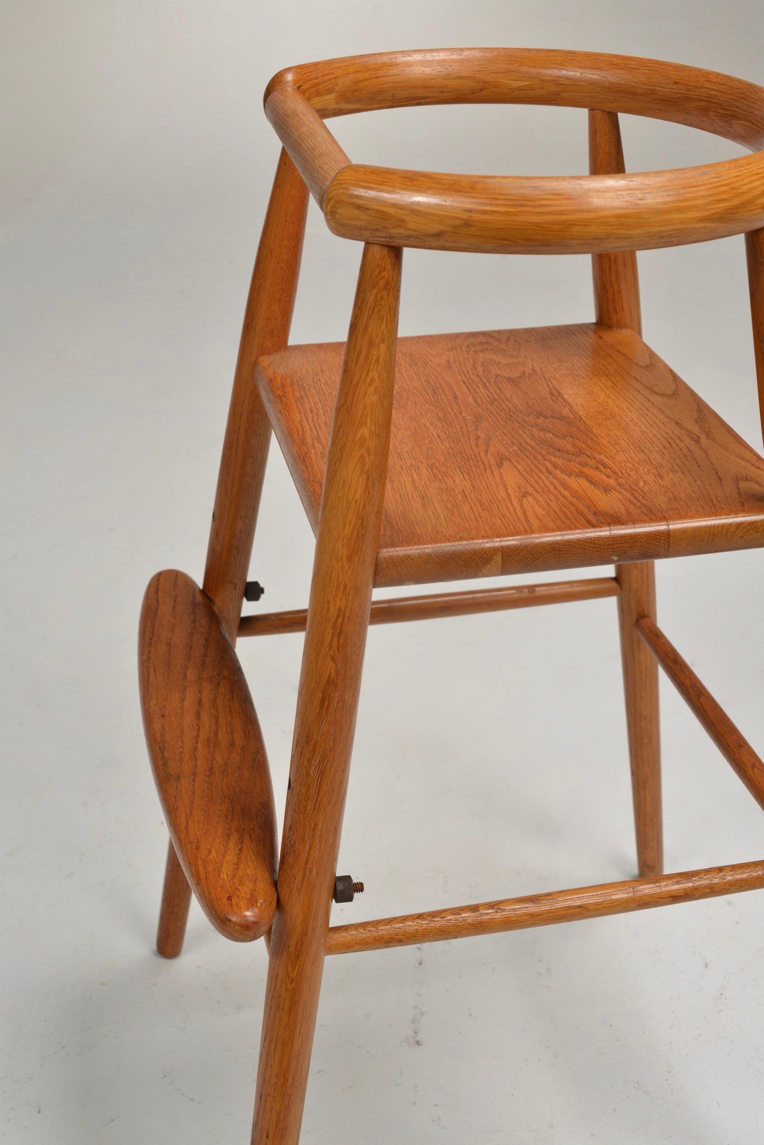 Nanna Ditzel Childs Hochstuhl Hocker (Moderne der Mitte des Jahrhunderts) im Angebot