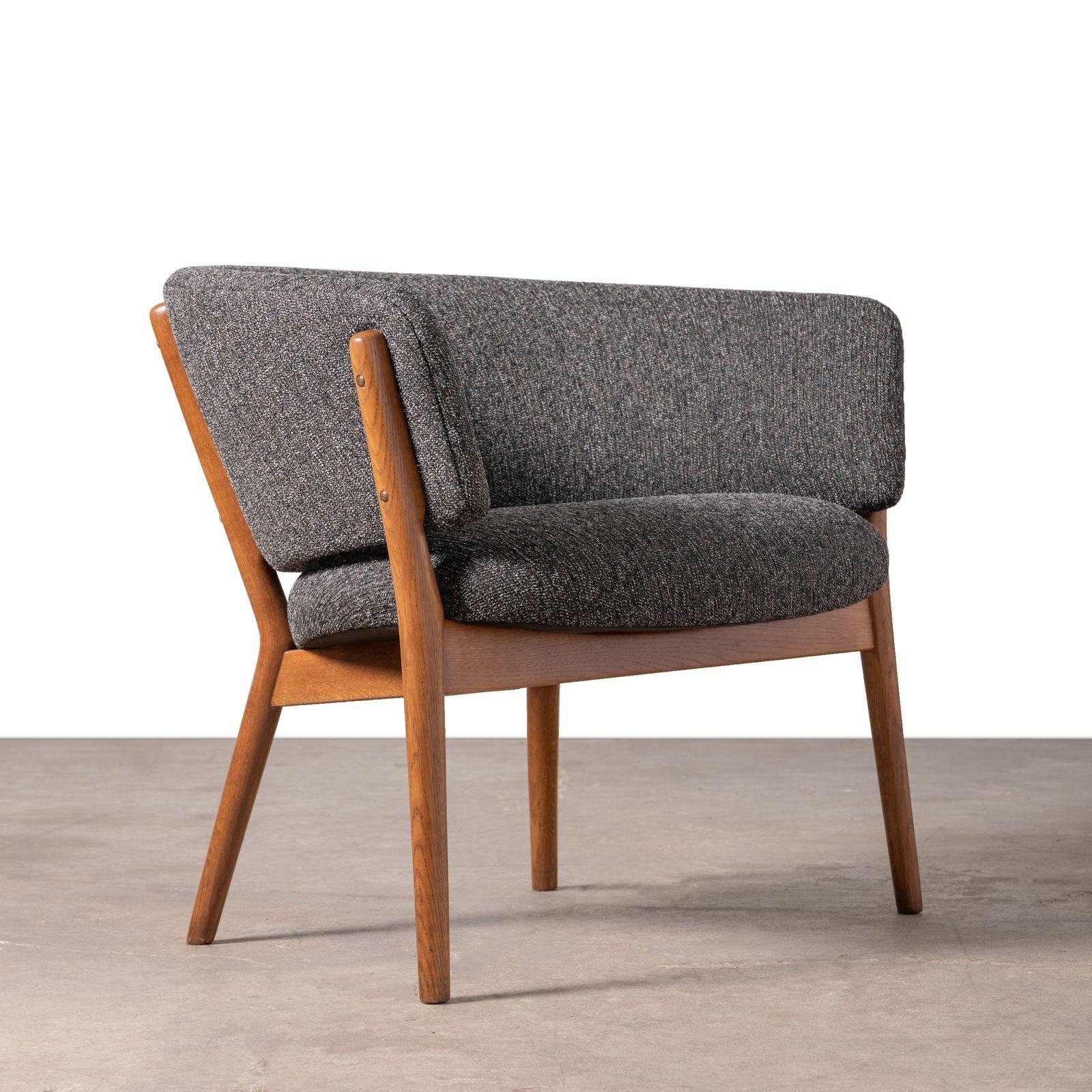 Nanna Ditzel Classic Vintage Scandinavian Model 83 Armchairs in Oak 1950s 8