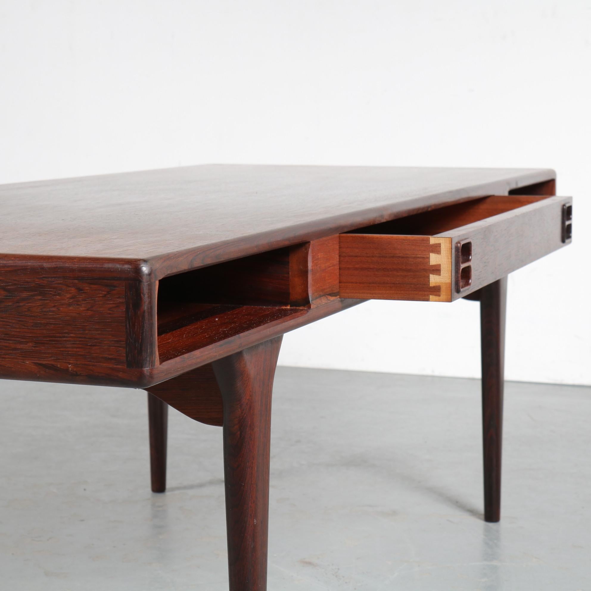 Tavolino da caffè Nanna Ditzel per Silkeborg, Danimarca, 1960 in vendita 7