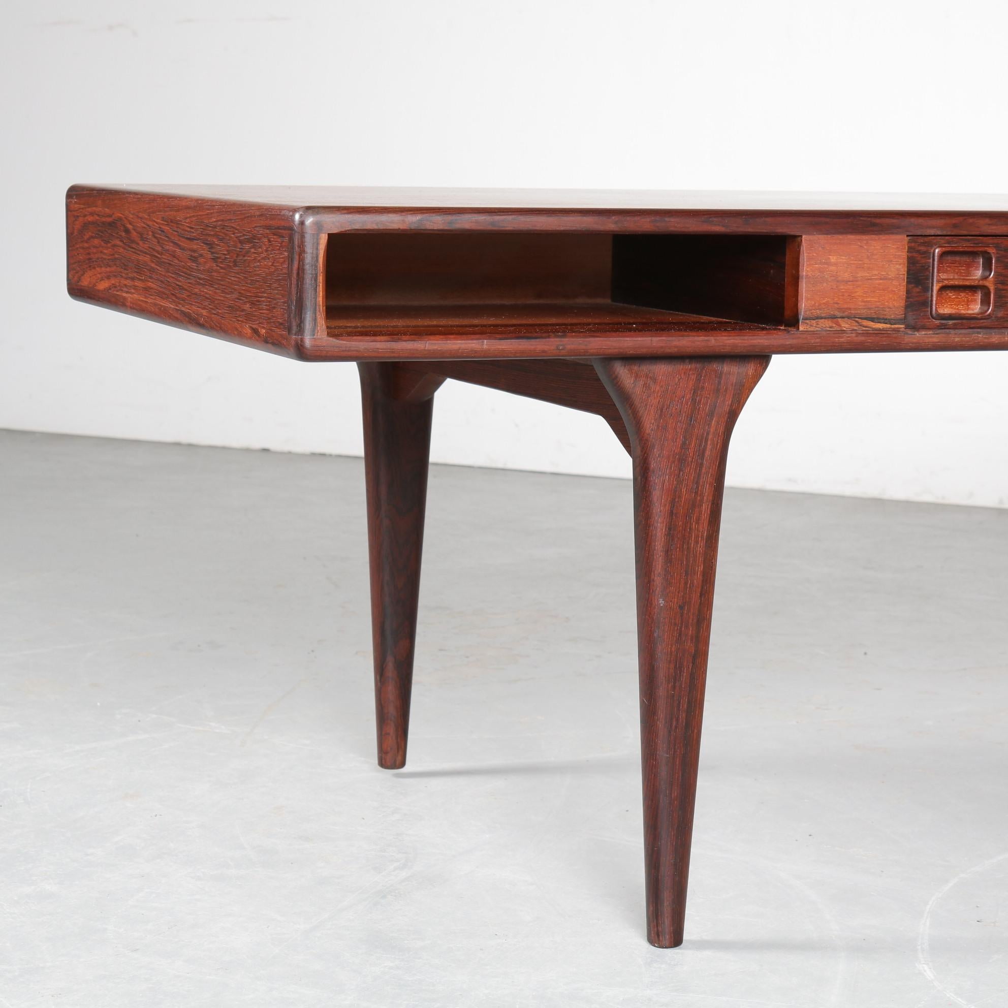Tavolino da caffè Nanna Ditzel per Silkeborg, Danimarca, 1960 in vendita 8