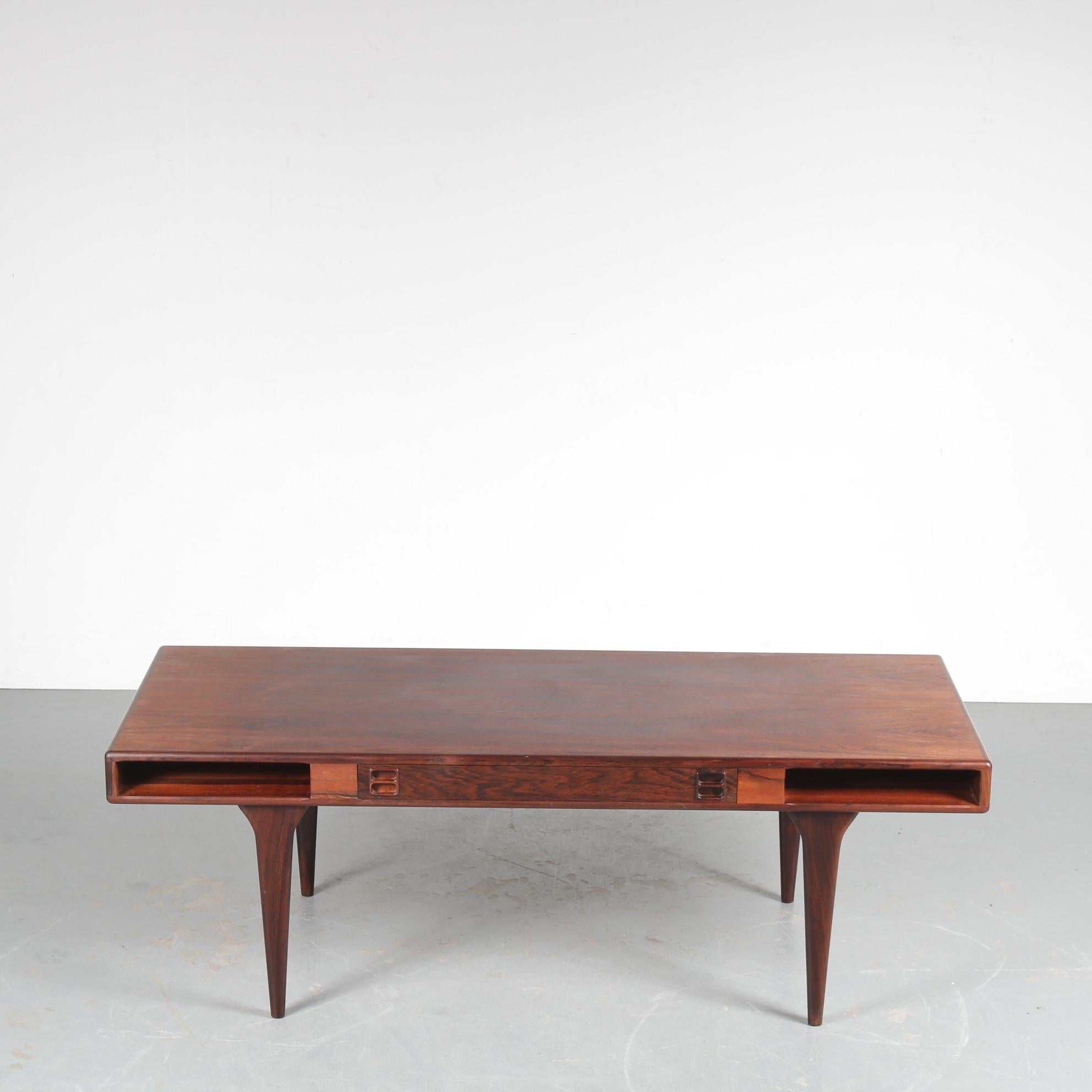 Nanna Ditzel Coffee Table for Silkeborg, Denmark, 1960 In Good Condition In Amsterdam, NL