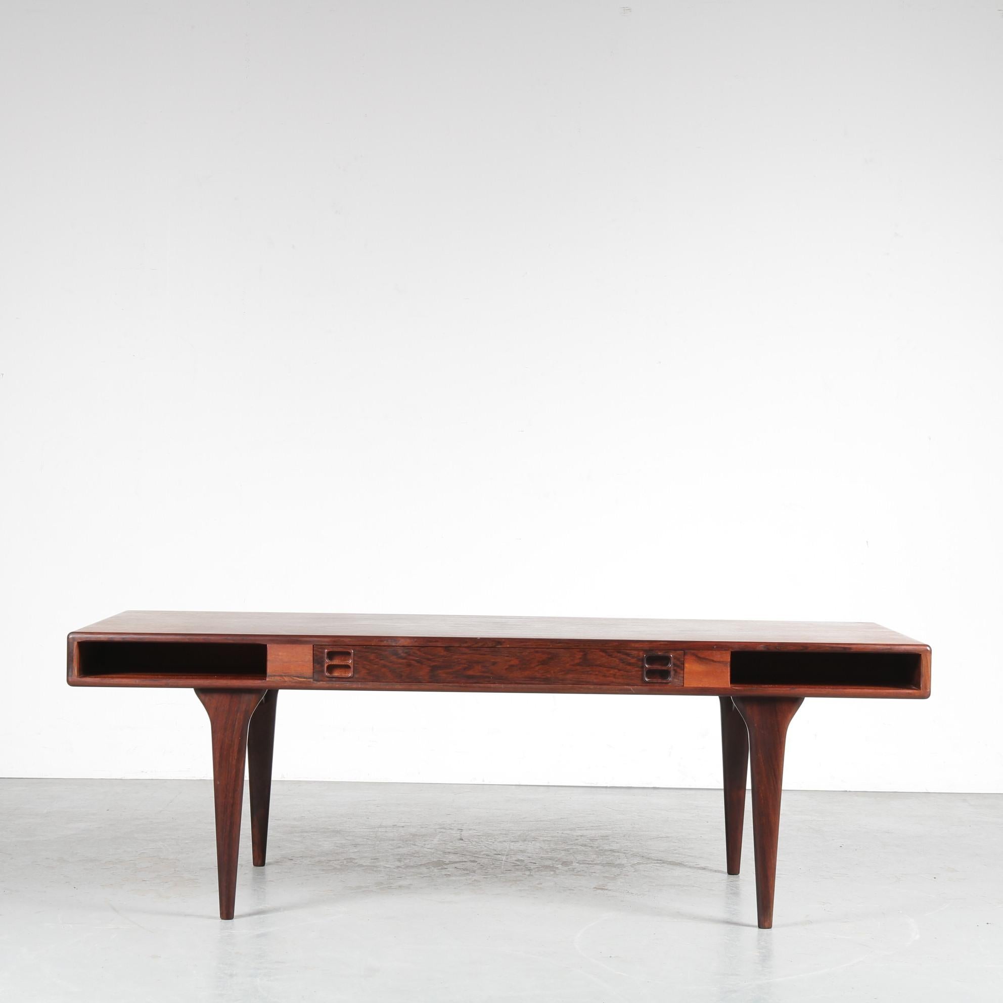 Mid-20th Century Nanna Ditzel Coffee Table for Silkeborg, Denmark, 1960