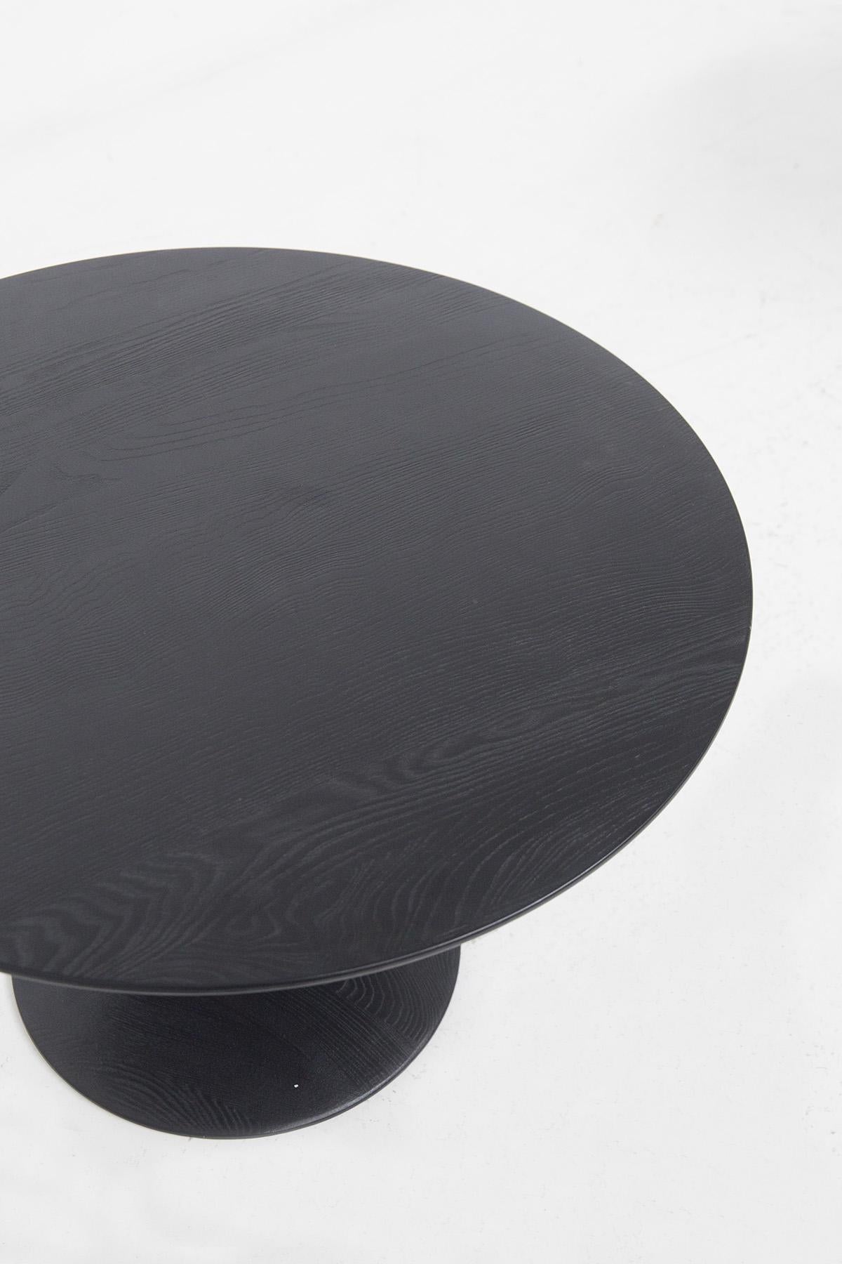 Milieu du XXe siècle Table basse danoise Nanna Ditzel en bois noir en vente