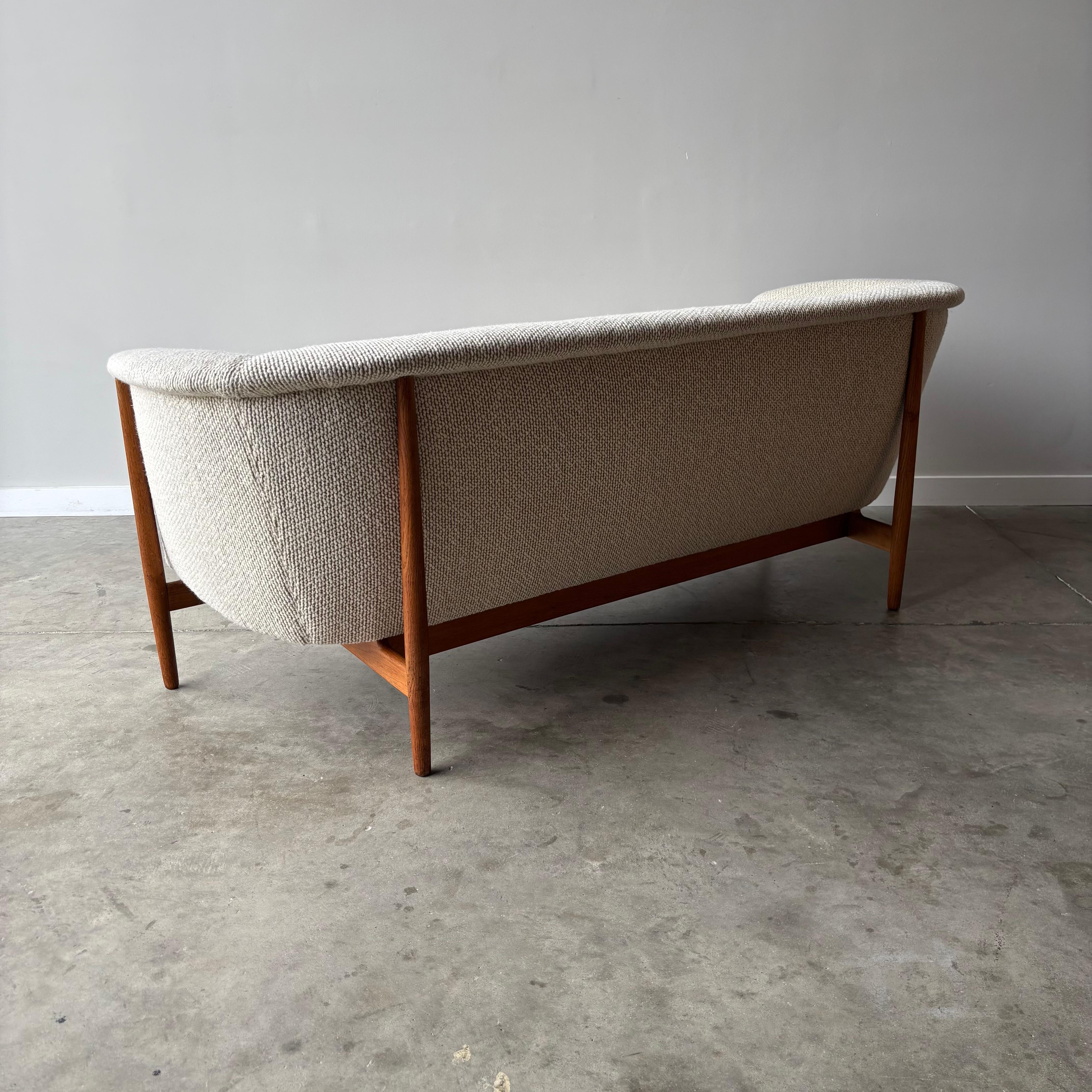Canapé moderne danois Nanna Ditzel, Soren Willadsen, années 1950 en vente 1