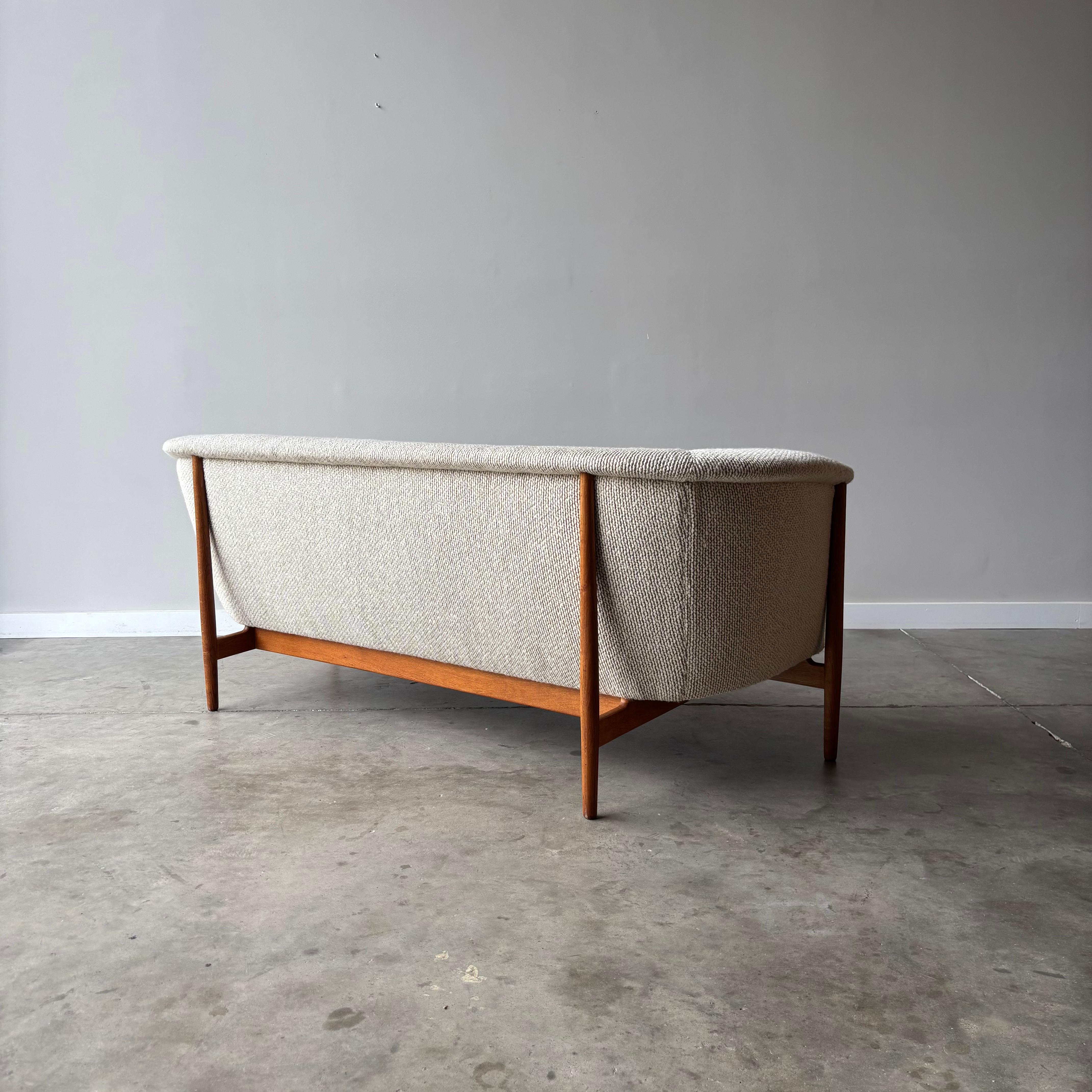 Canapé moderne danois Nanna Ditzel, Soren Willadsen, années 1950 en vente 2