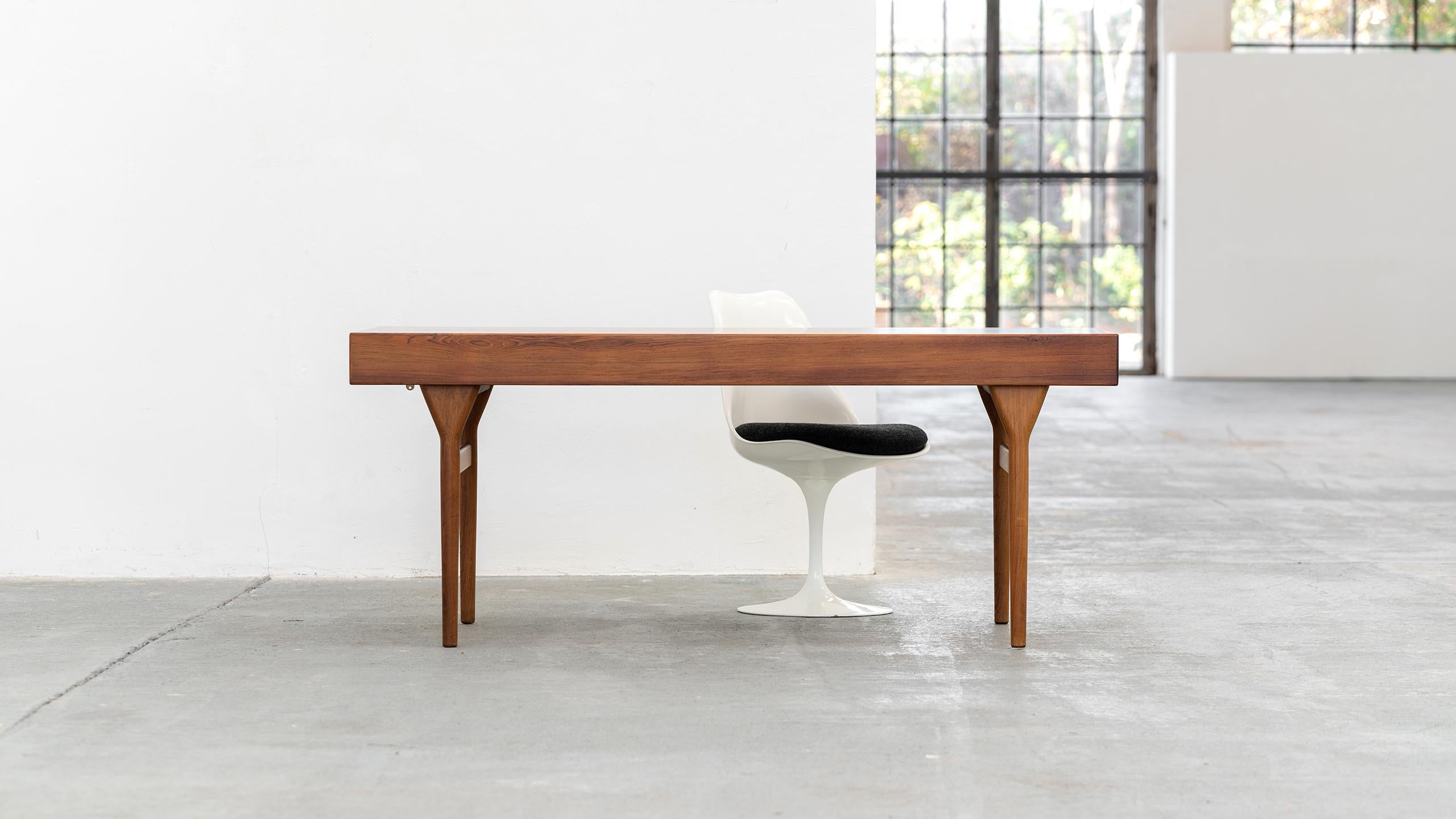 Nanna Ditzel Desk Rio Rosewood Søren Willadsen 1958 Denmark Danish Modern Cites For Sale 2