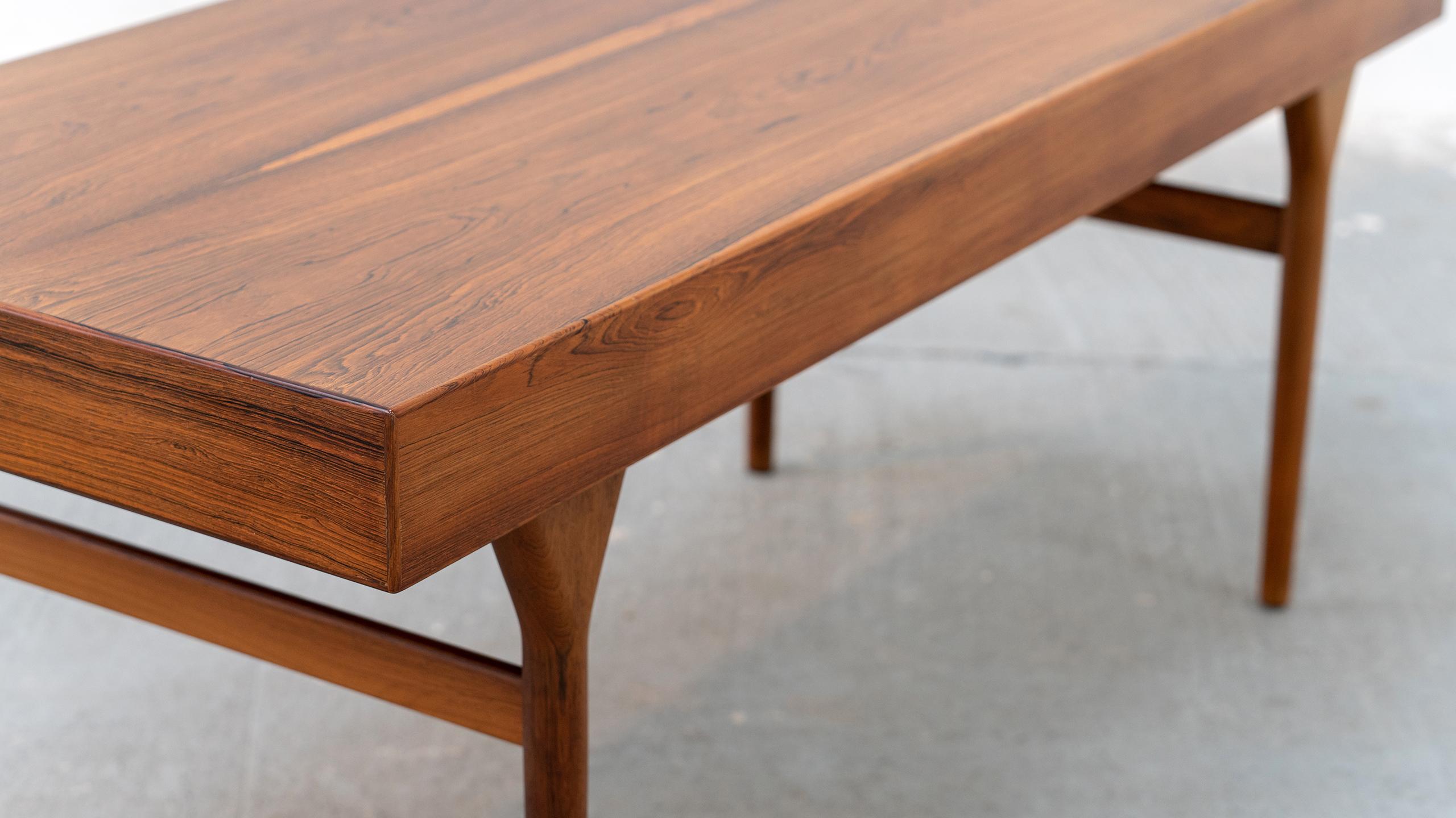 Nanna Ditzel Desk Rio Rosewood Søren Willadsen 1958 Denmark Danish Modern Cites For Sale 10