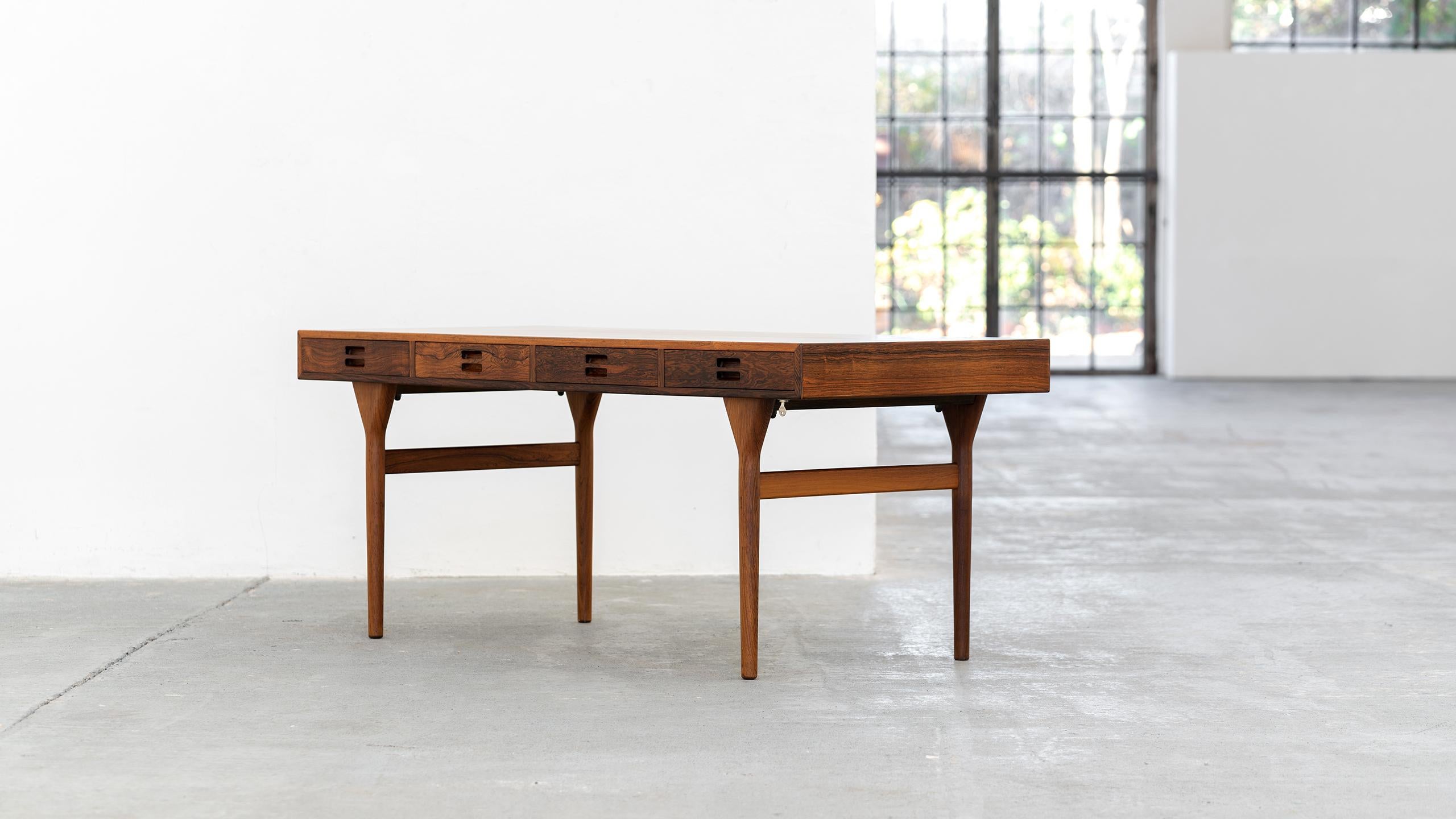 Wood Nanna Ditzel Desk Rio Rosewood Søren Willadsen 1958 Denmark Danish Modern Cites For Sale