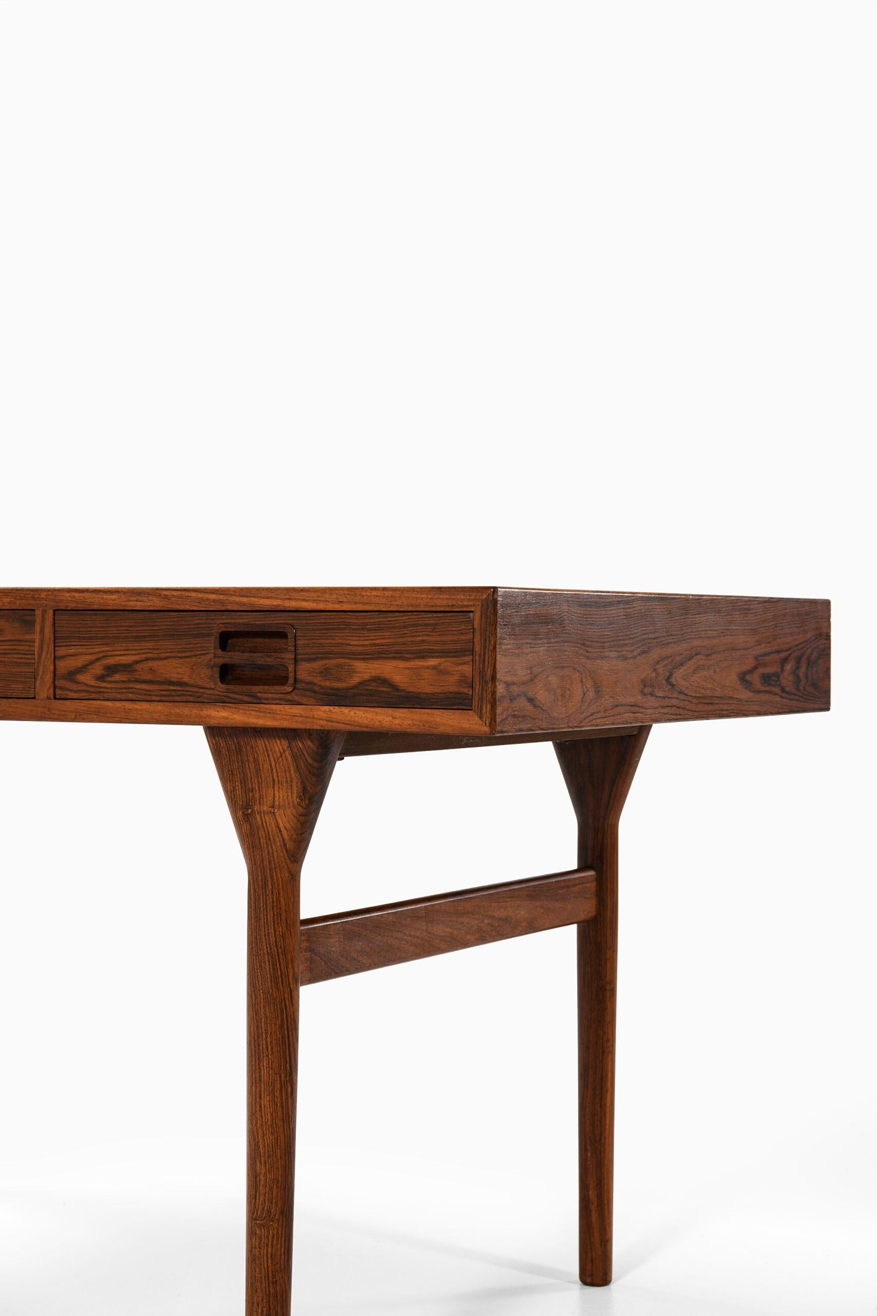 Danish Nanna Ditzel Desk Produced by Søren Willadsen in Denmark For Sale