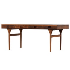 Scrivania Nanna Ditzel Rio Rosewood Søren Willadsen 1958 Danimarca Cites moderno danese