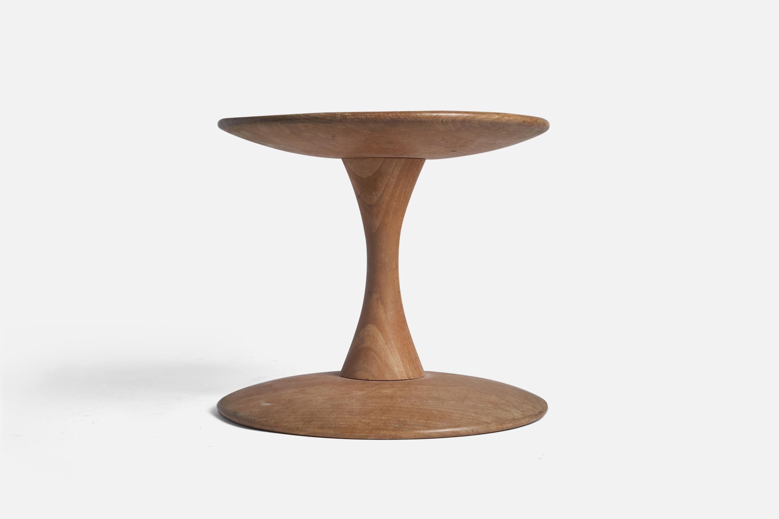 Mid-Century Modern Nanna Ditzel, Tabouret, Hêtre, Kolds Savværk, Danemark, 1962 en vente