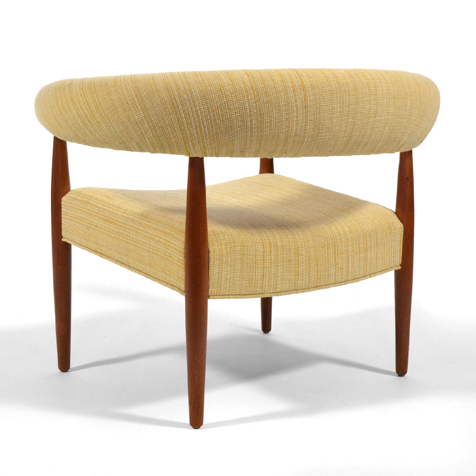 Mid-20th Century Nanna Ditzel Early Ring Chair by Poul Kolds Savværk