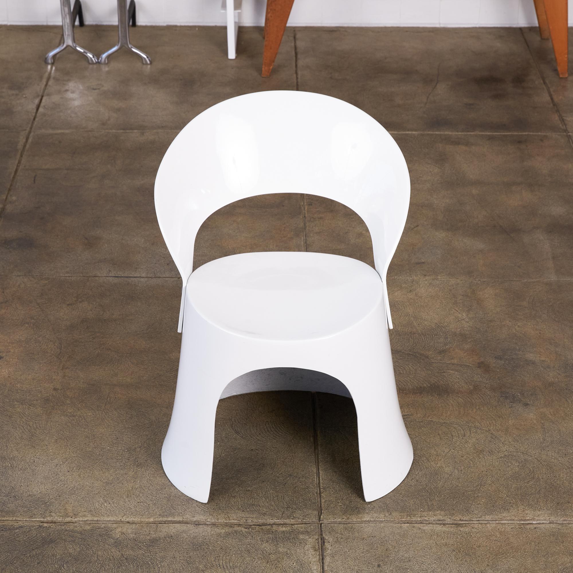 Painted Nanna Ditzel Fiberglass Accent Chair by Odense