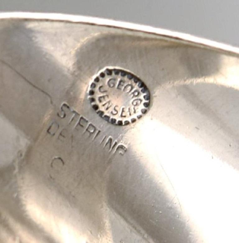 Nanna Ditzel for Georg Jensen, Modernist Ring in Sterling Silver, 1960s 5