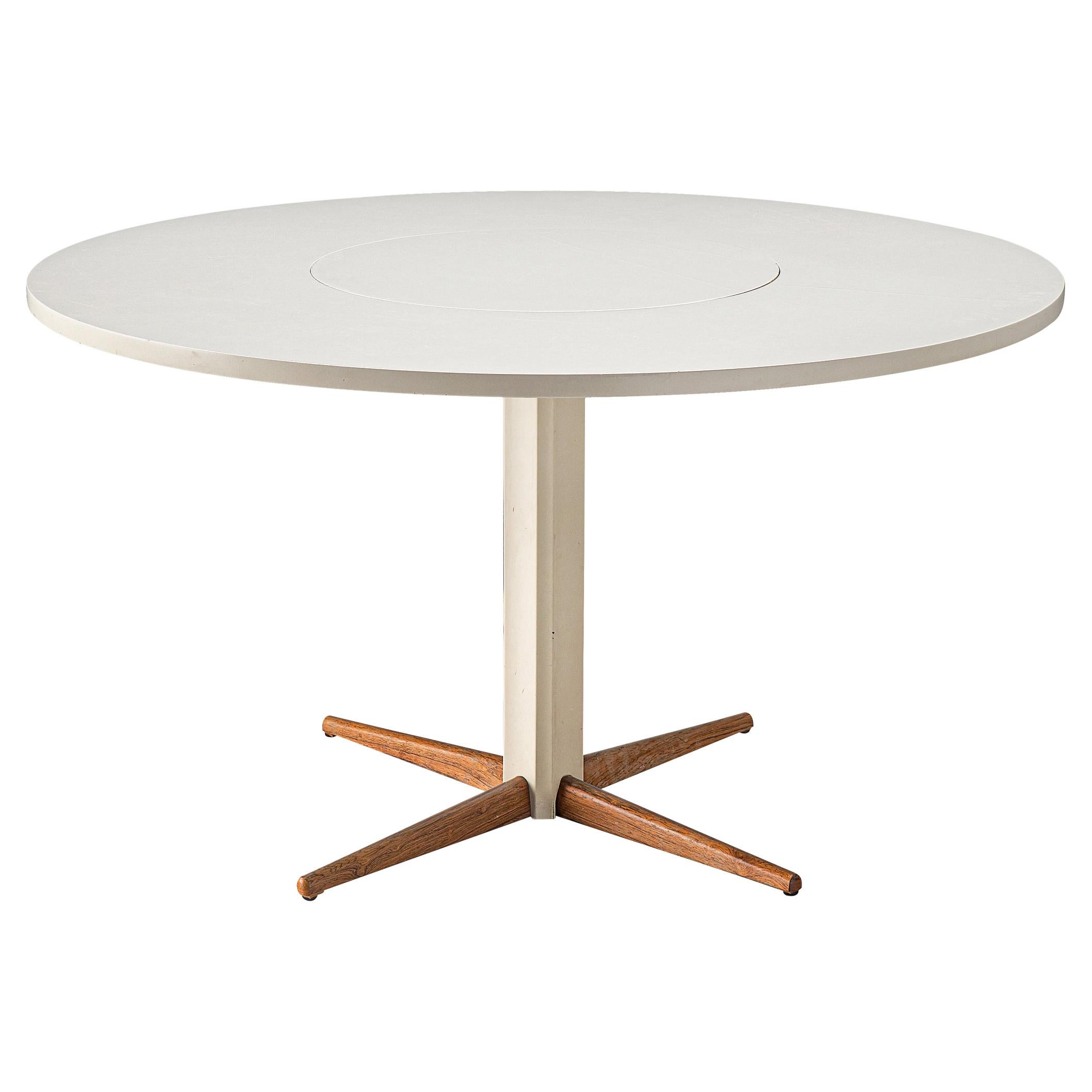 Nanna Ditzel for Kolds Savvaerk Round Pedestal Table