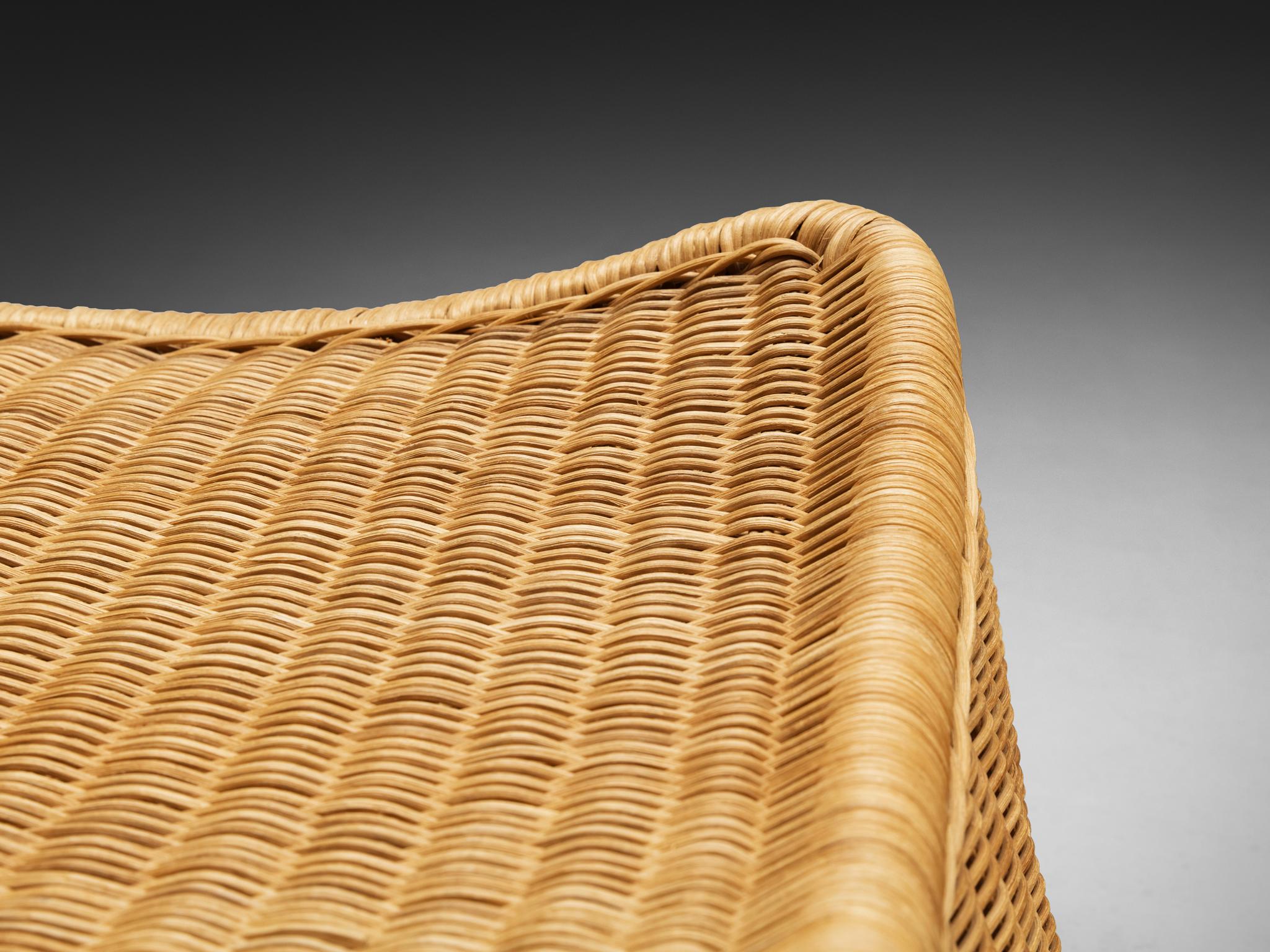 Taburete Nanna Ditzel para R. Wengler Ratán en venta