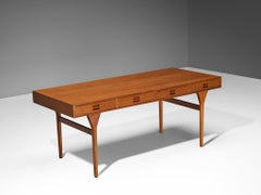 Nanna Ditzel for Søren Willadsen Møbelfabrik Writing Desk in Teak