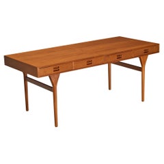 Nanna Ditzel for Søren Willadsen Møbelfabrik Writing Desk in Teak 