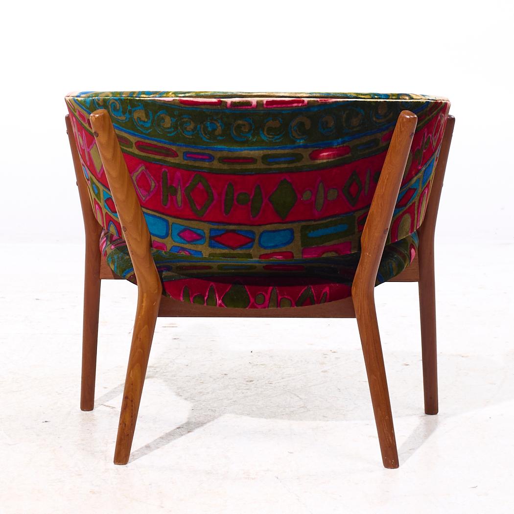 Nanna Ditzel for Søren Willadsen ND83 Mid Century Danish Lounge Chair en Bueno estado para la venta en Countryside, IL