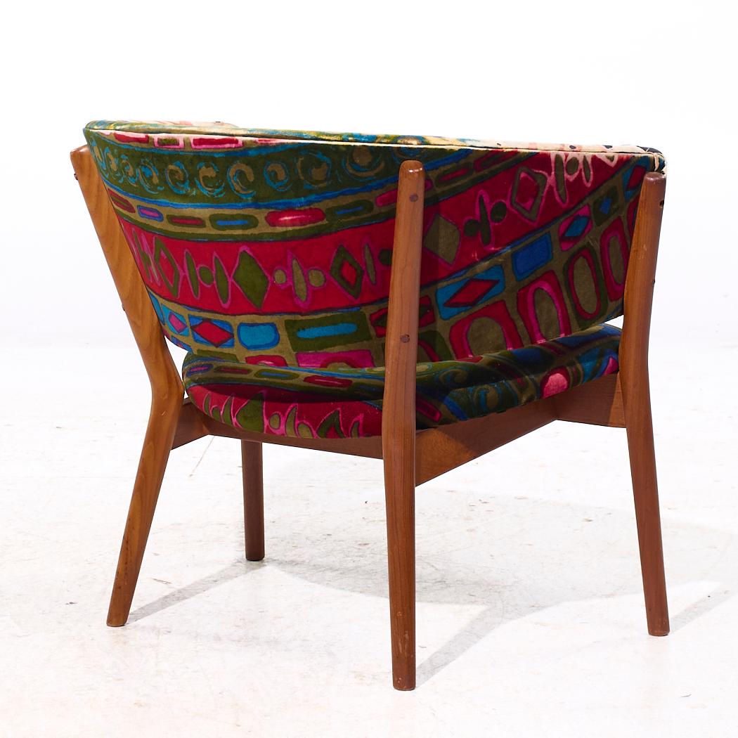 Nanna Ditzel for Søren Willadsen ND83 Mid Century Danish Lounge Chair finales del siglo XX en venta