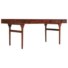 Nanna Ditzel Four-Drawer Rosewood Executive Desk for Søren Willadsen