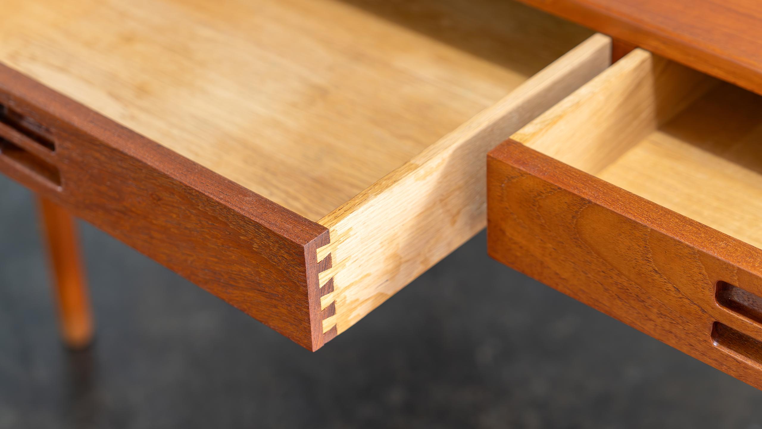 Nanna Ditzel Table Desk in Teak Søren Willadsen 1958 Denmark Mid Century Modern 5