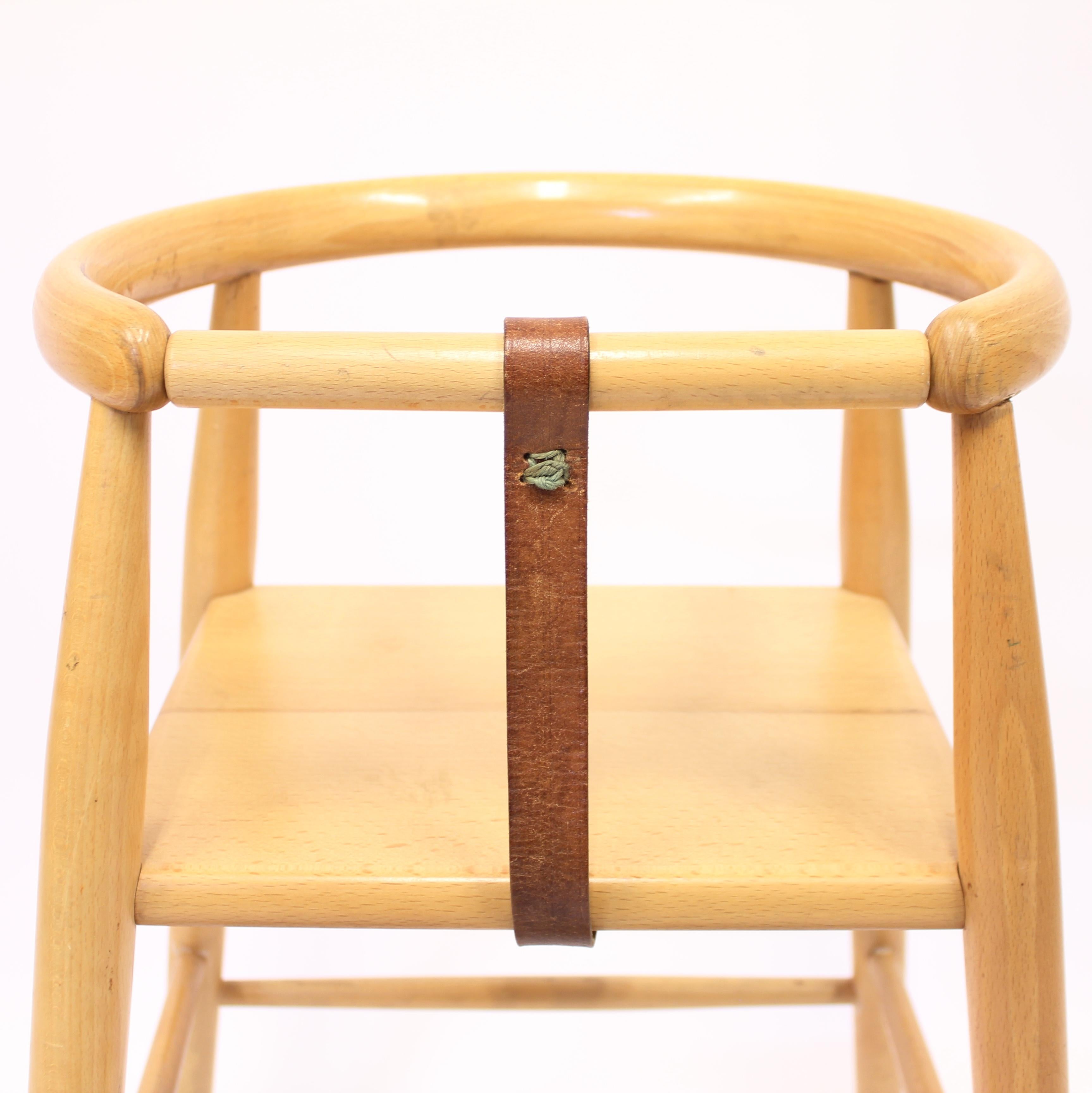 Nanna Ditzel, High Baby Chair for Kolds Savværk, 1955 For Sale 4