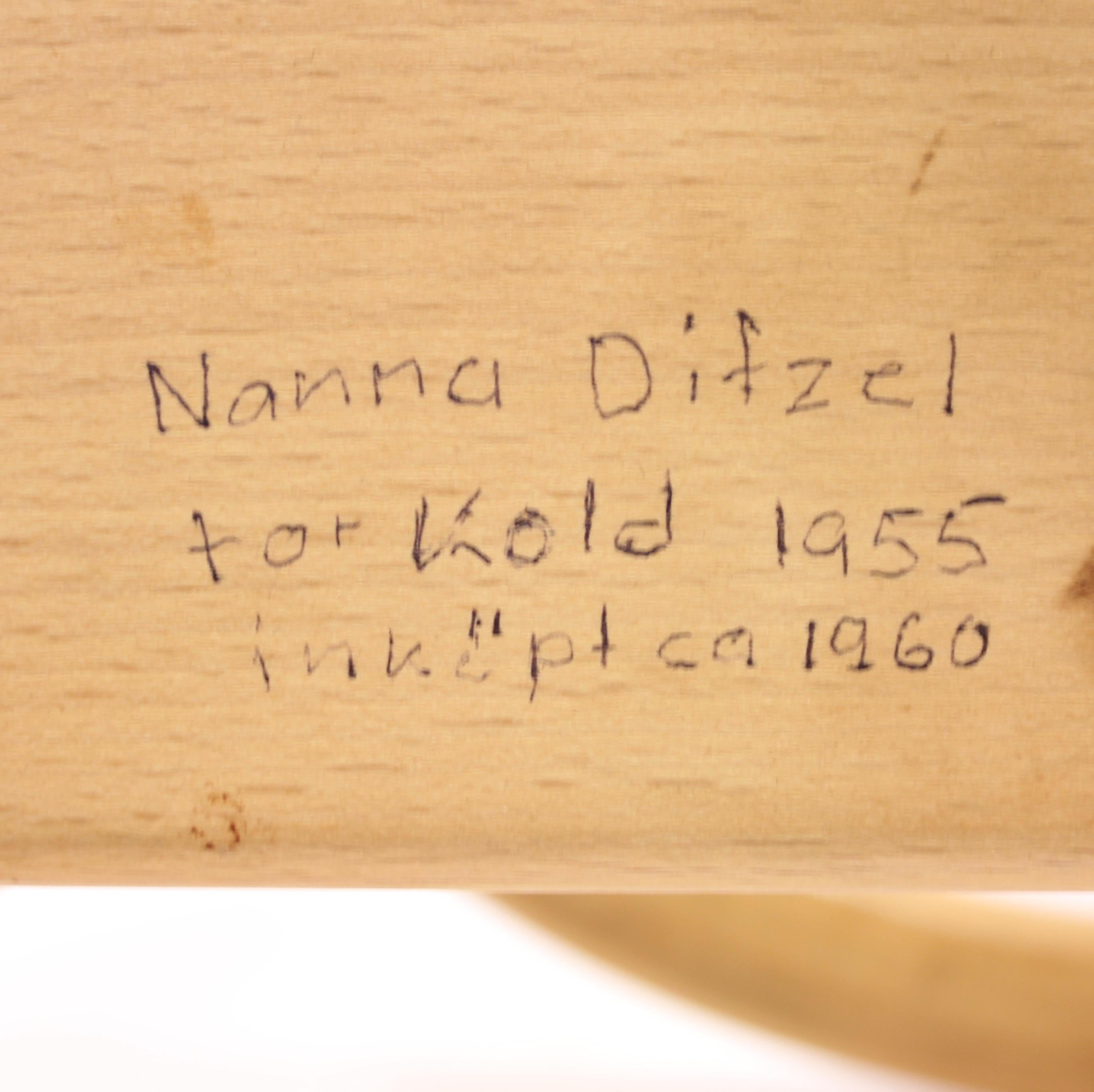 Nanna Ditzel, High Baby Chair for Kolds Savværk, 1955 For Sale 9