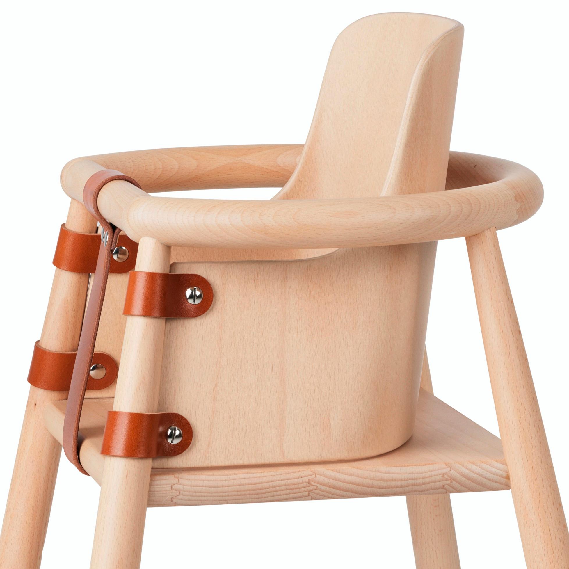 Nanna Ditzel High Chair with Nameplate by Carl Hansen, Denmark 4