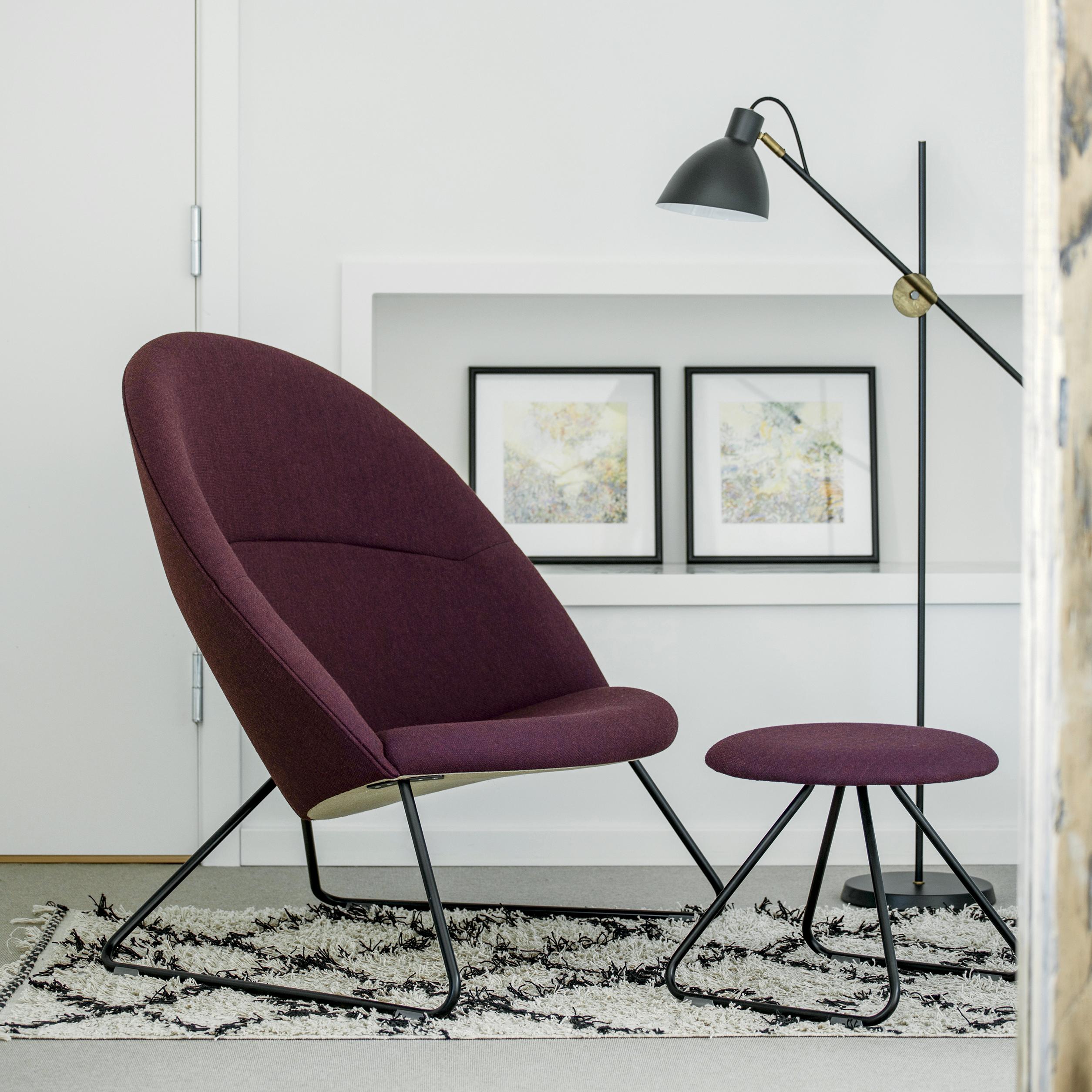 Nanna Ditzel & Jørgen Ditzel, Green Dennie Chair by One Collection For Sale 1