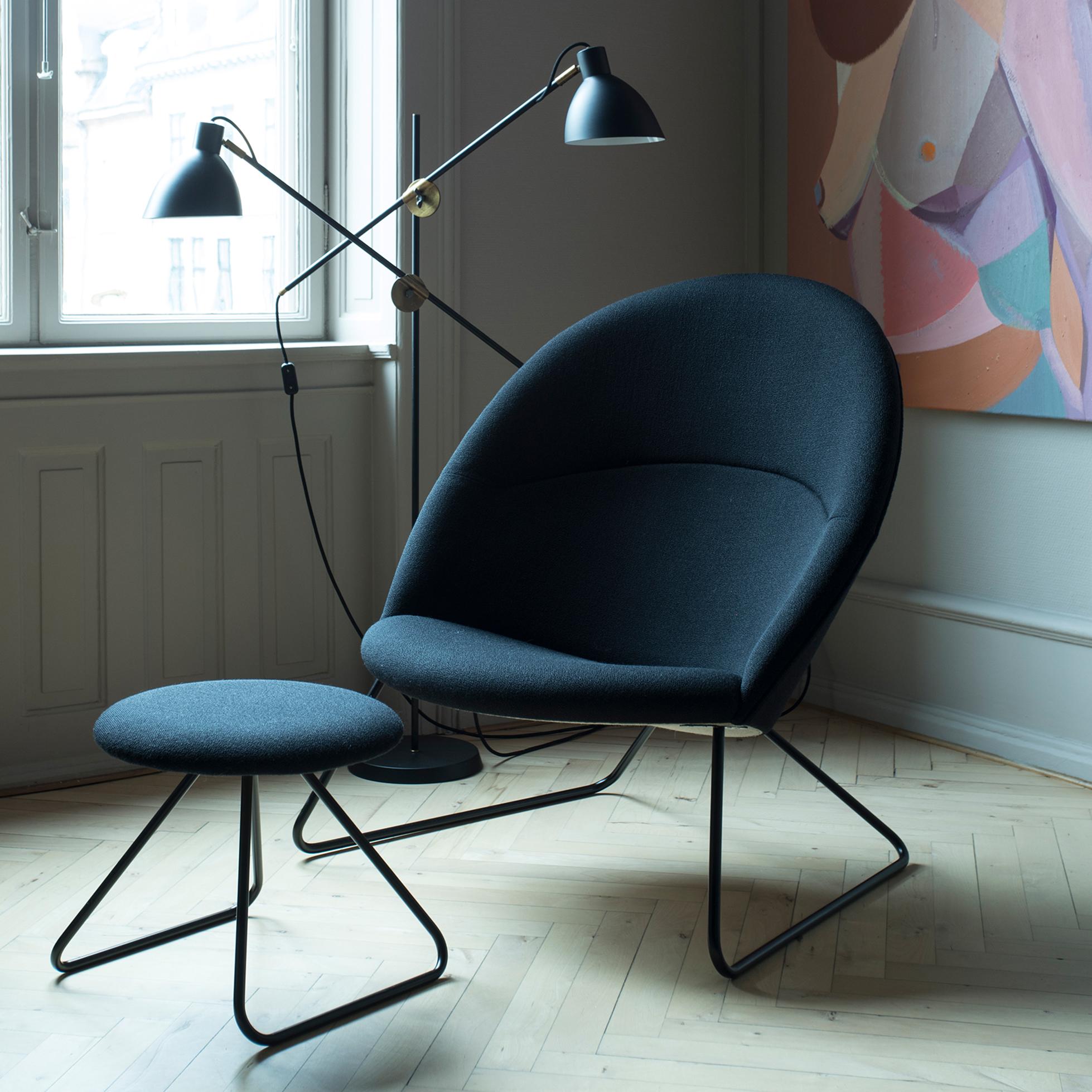 Nanna Ditzel & Jørgen Ditzel, Green Dennie Chair by One Collection For Sale 1