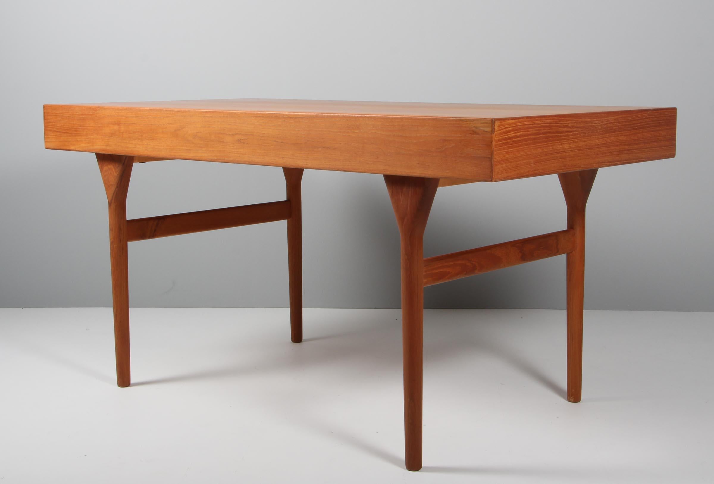 Nanna Ditzel & Jørgen Ditzel Three-Drawer Teak Desk 2