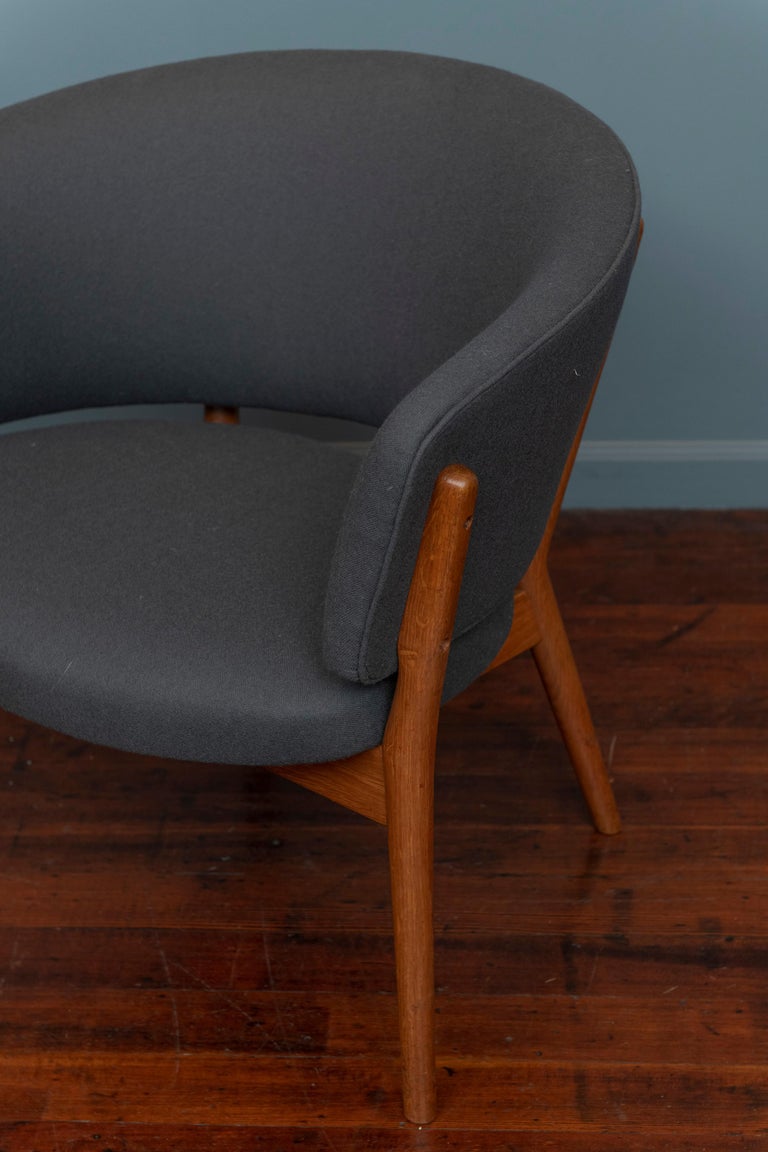 Danish Nanna Ditzel Lounge Chair Model 83 For Sale