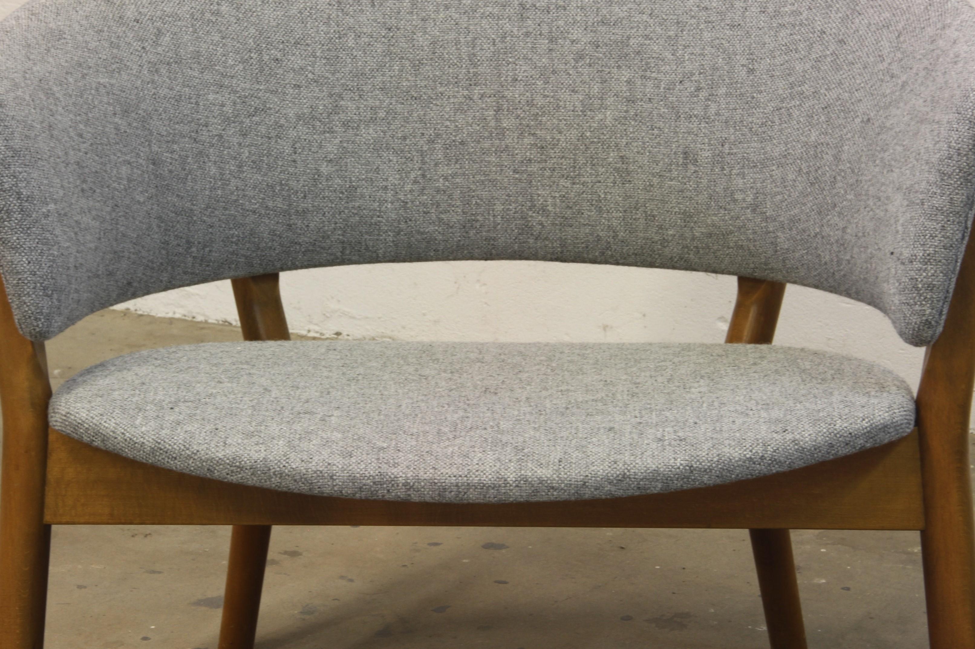 Nanna Ditzel Lounge Chair Model ND 83, Soren Willadsen, Denmark, 1950s For Sale 4