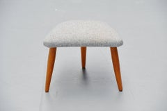 Nanna Ditzel Nursing Chair Footstool, Denmark, 1956