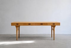 Nanna Ditzel Oak Desk Søren Willadsen 1958 Denmark Mid Century
