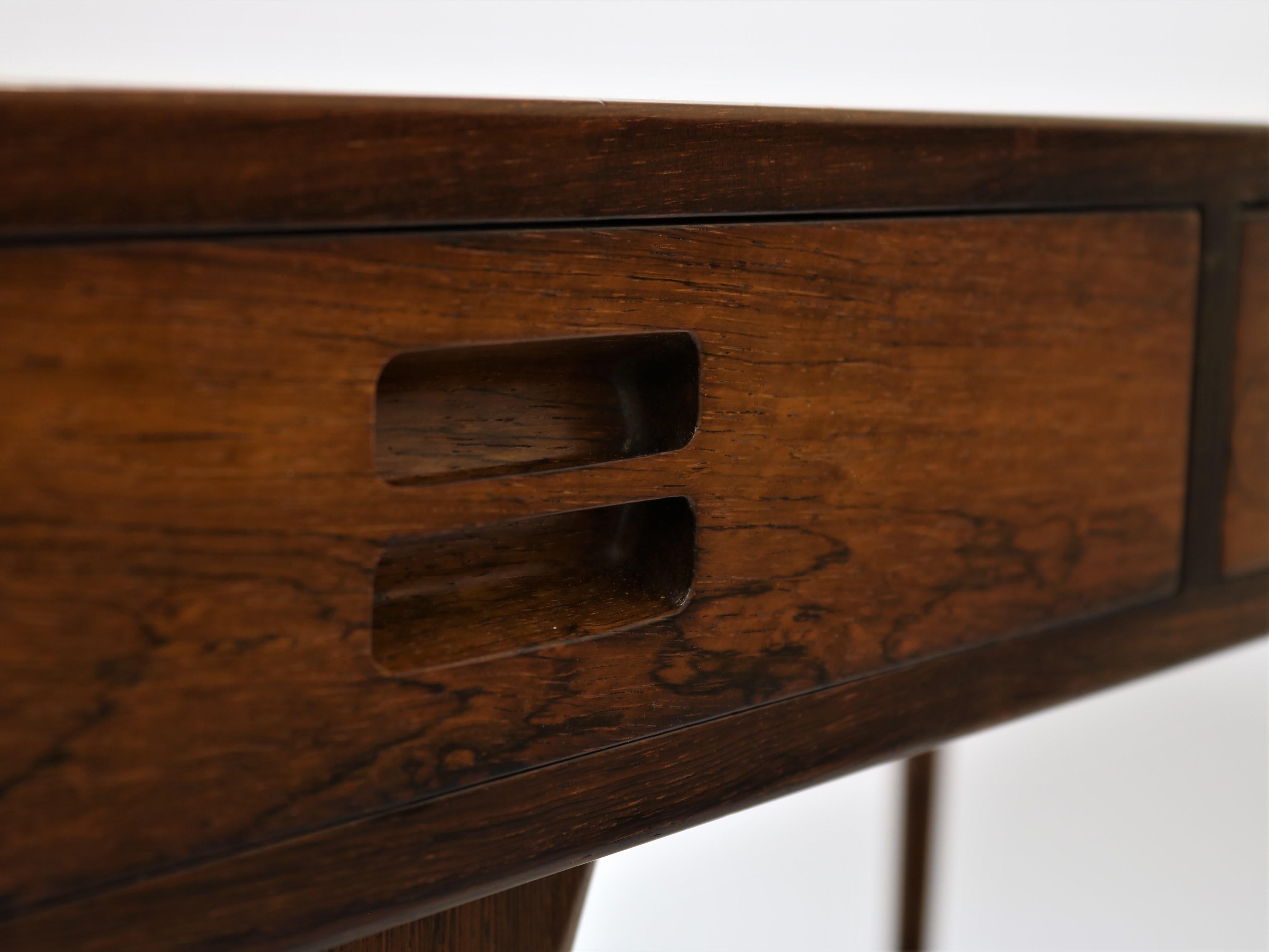 Nanna Ditzel, Office Desk in Rosewood with 4 Drawers (Rosenholz)
